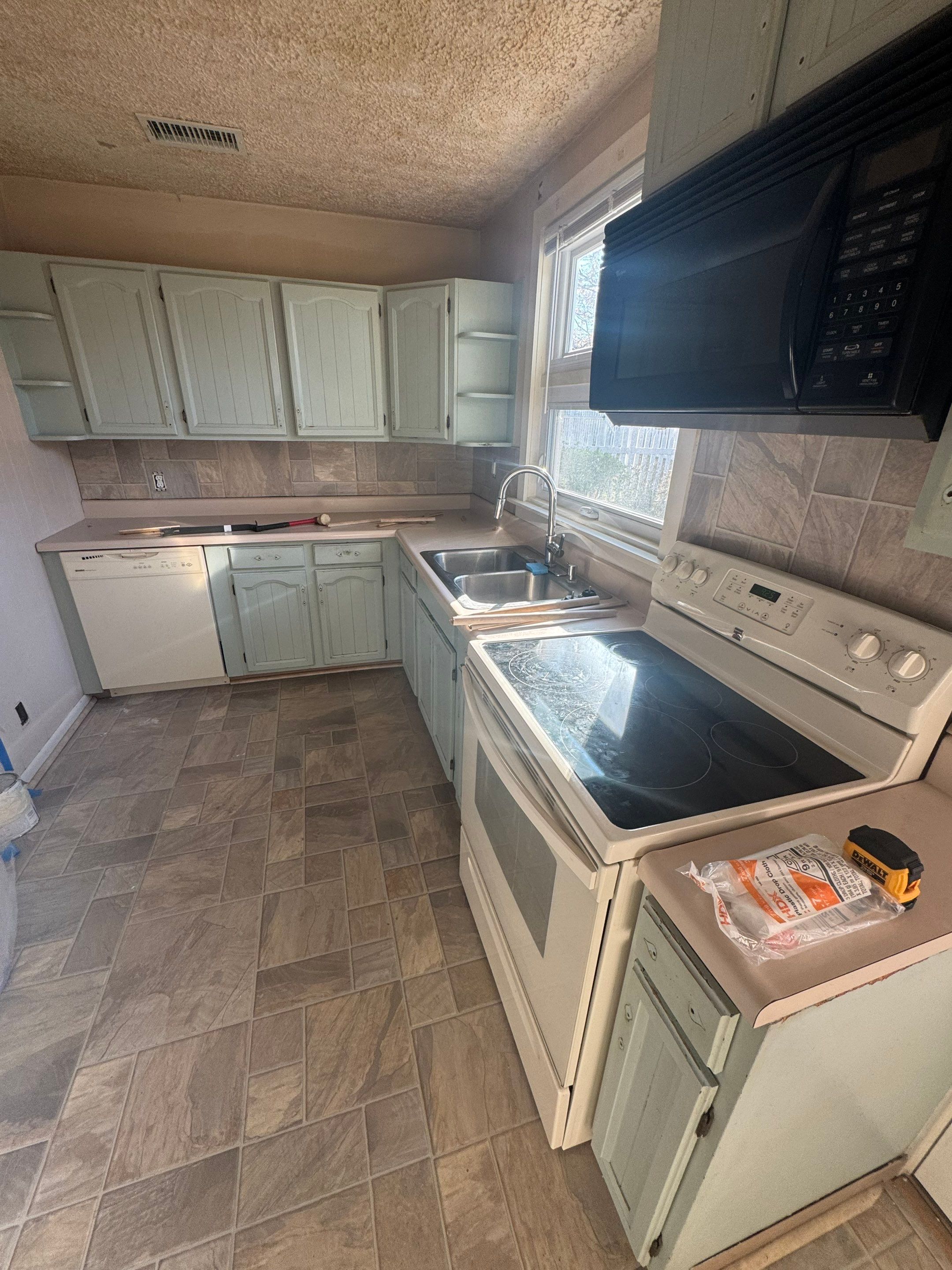 Kitchen and living area remodel by Window Depot of Annapolis