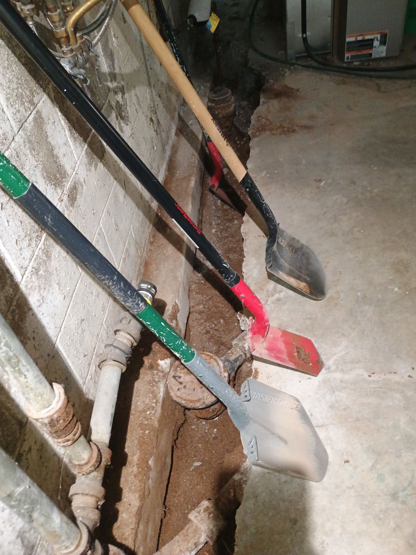 Interior Drain Tile Installation near Columbia Heights, MN by Waterproofing Northeast