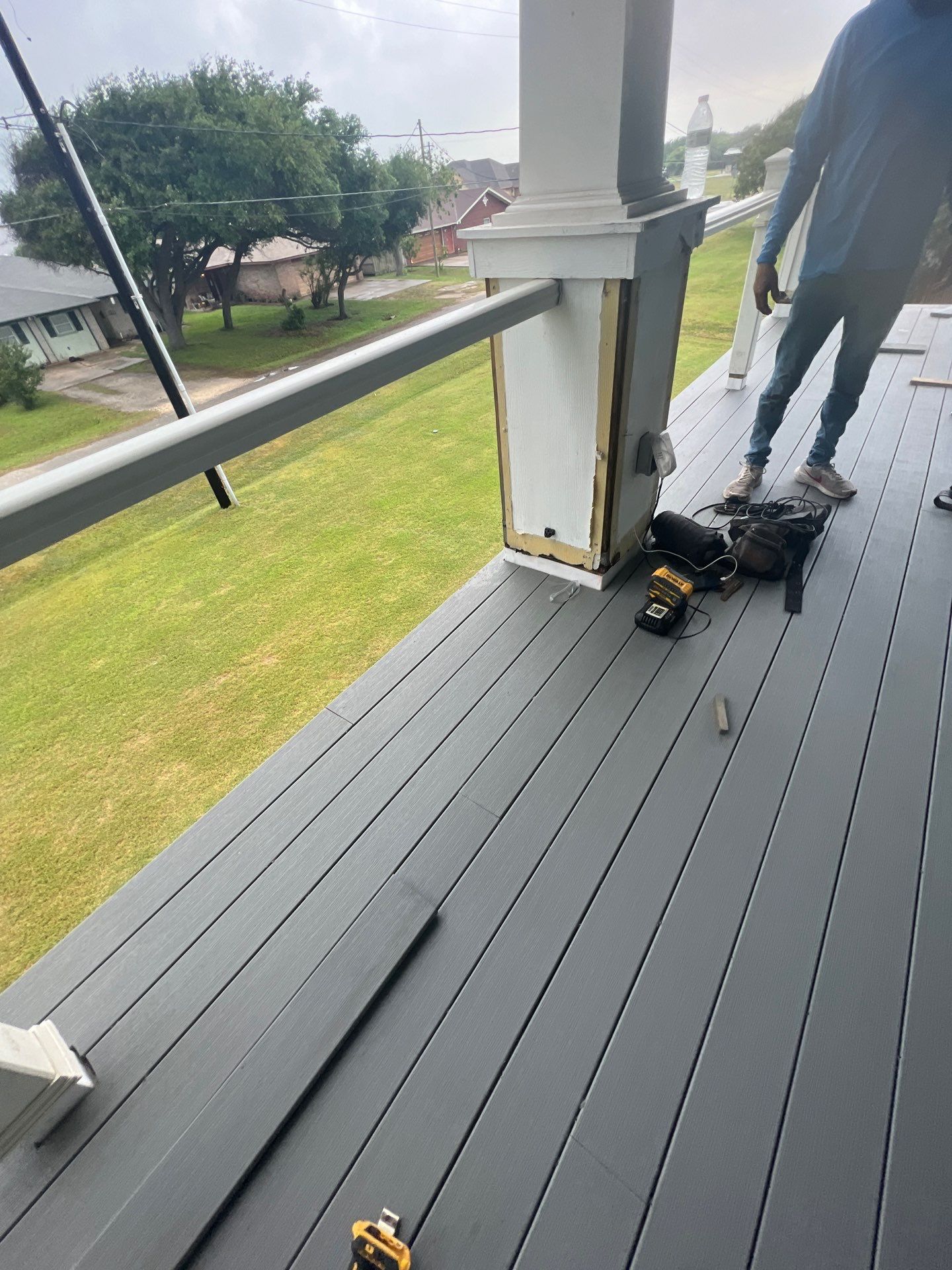 Portland Shore Porch Build by Bayfront Roofing and Construction
