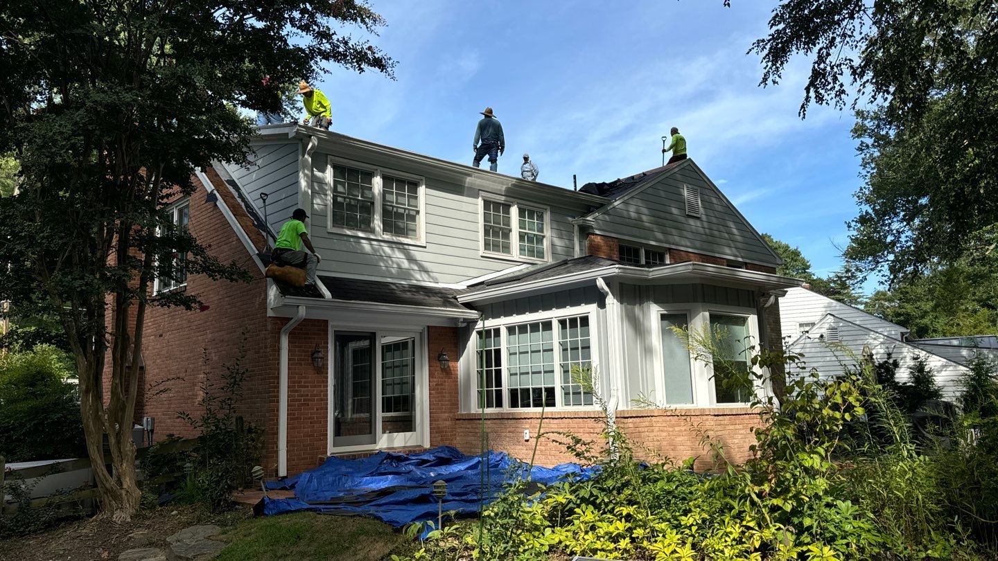 Falls Church: Roof Replacement with CertainTeed Landmark Pro in Max Def Pewterwood by RM Banning, Inc.