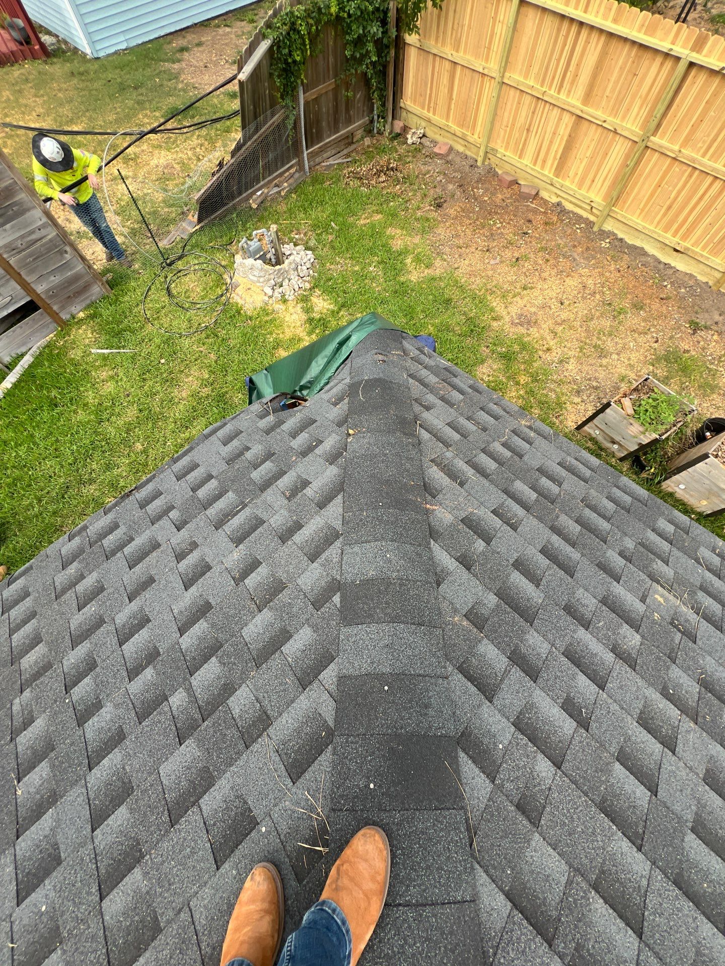 Residential Roofing Repair using Owen's Corning Duration (Lifetime) Shingles by Roof Repair Company
