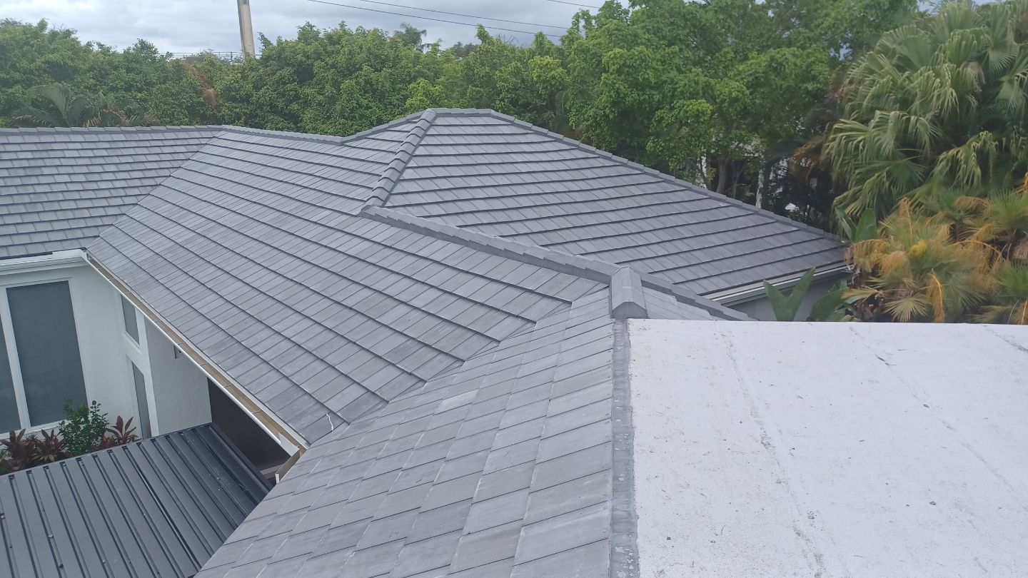 Residential Roofing Installation using Eagle Roofing Tile by BLUES BROTHERS ROOFING