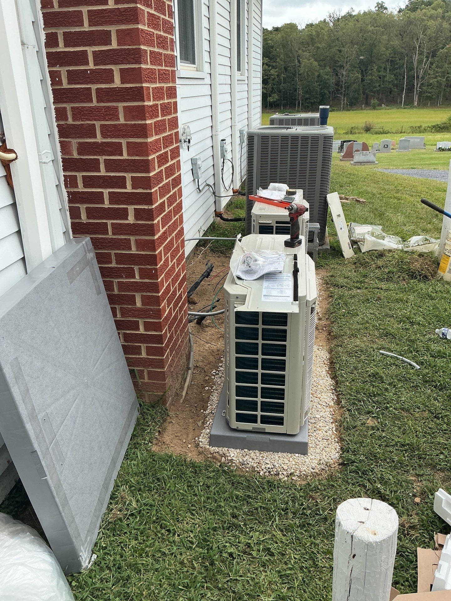 3 system install for church by Elemental Heating and air conditioning LLC