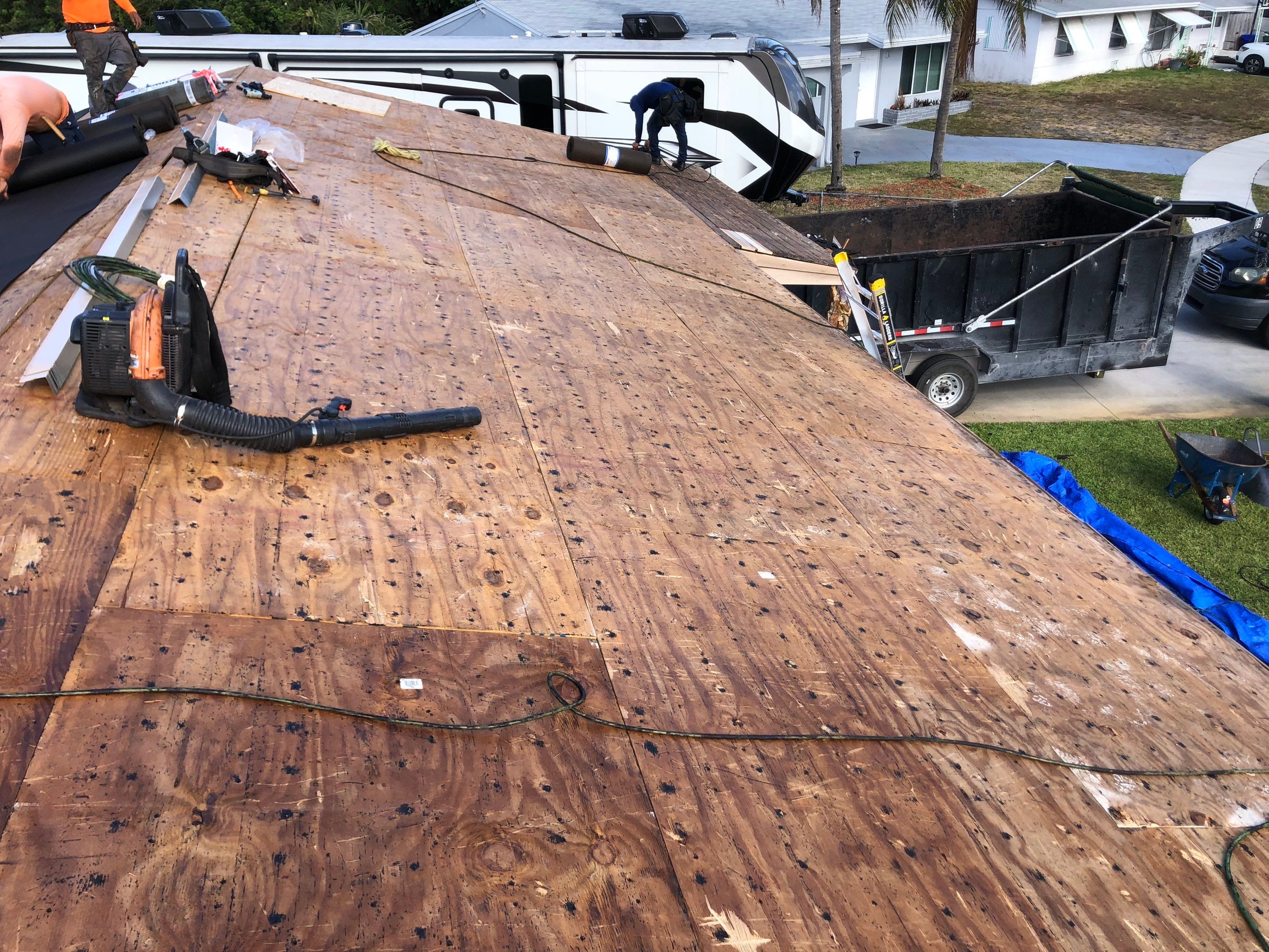 Residential Roofing Installation using Owens Corning Three Tab Shingles by First Due Roofing