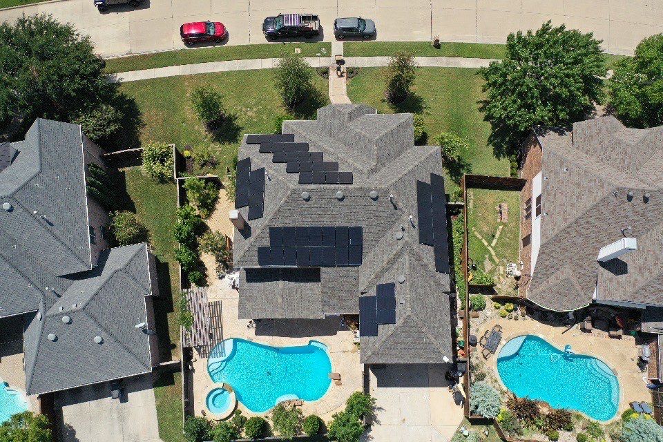 Frisco, TX - Reroof + Solar Detach & Reset by DT Roofing - Seth Wells