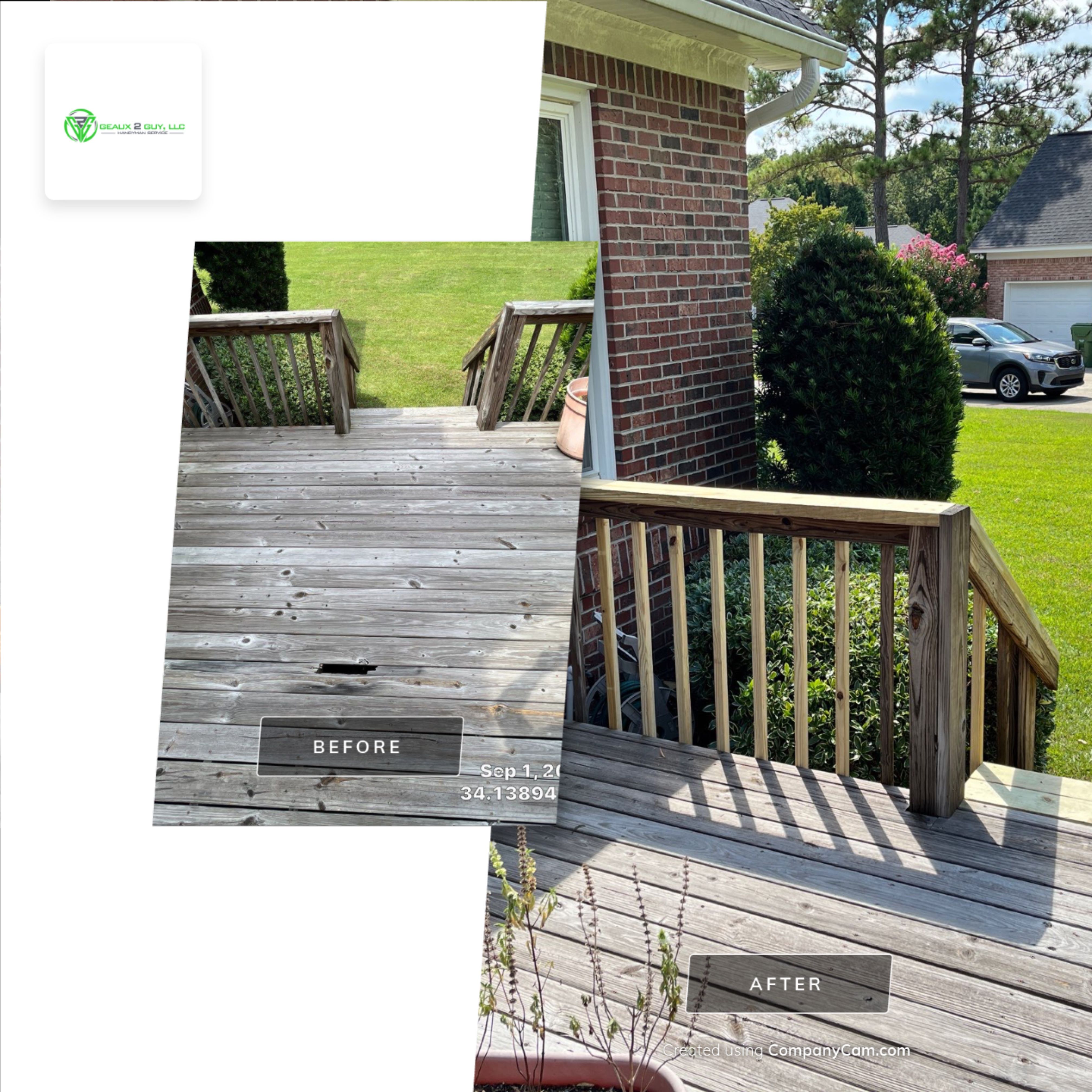 Deck/Steps Replacement by Geaux 2 Guy, LLC