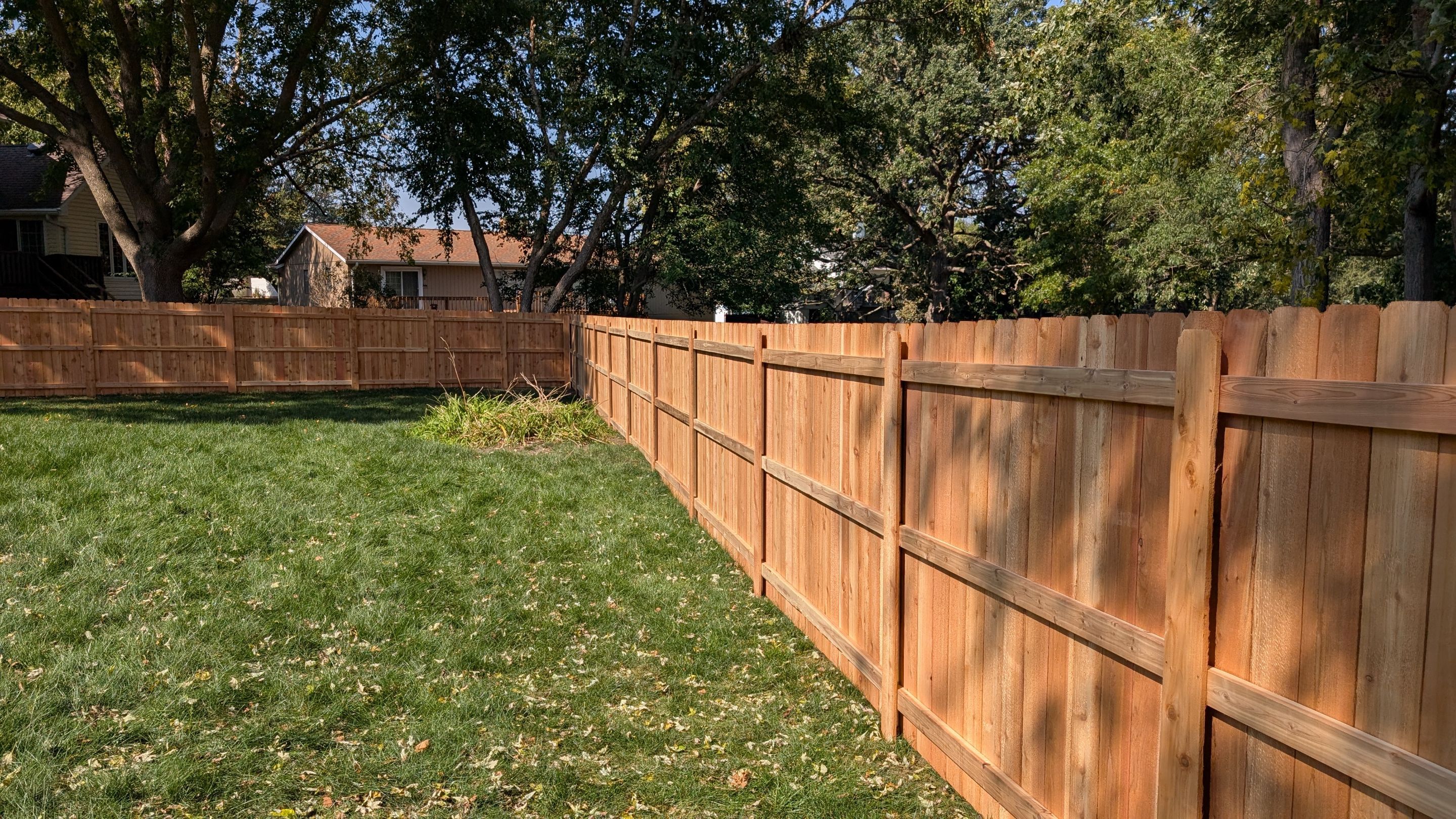 Project in Cedar Falls by Perfect Picket Fence and Stain