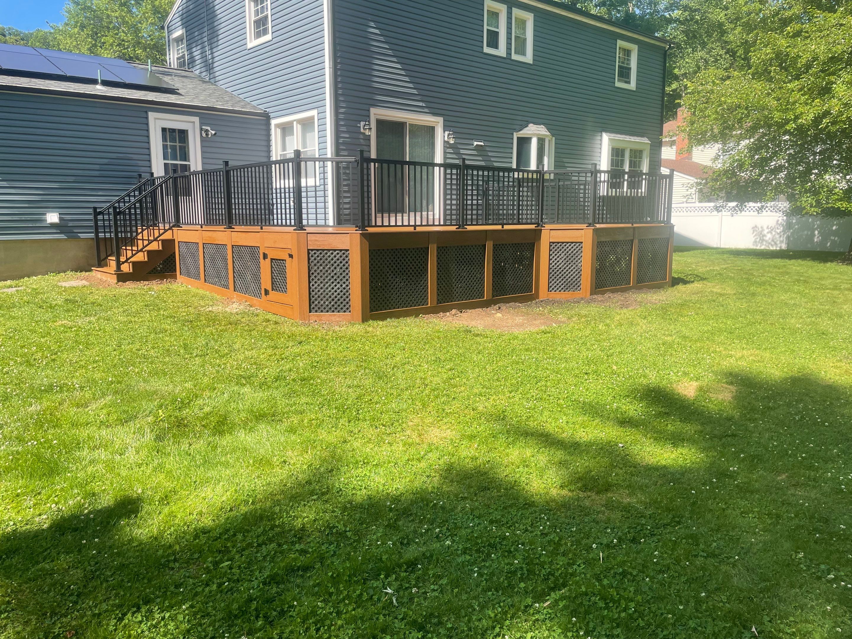 New deck in Morris Plains, New Jersey by deck guardian