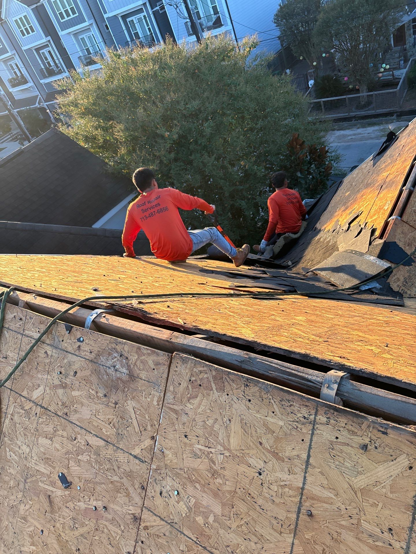 Residential Roofing Installation using Owen's Corning Duration (Lifetime) Shingles by Roof Repair Company