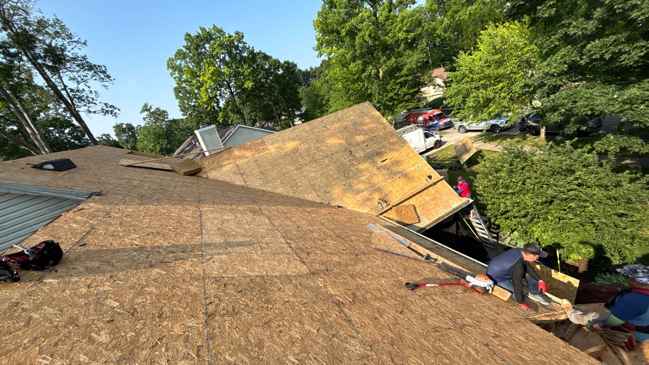 Roof Replacement using CertainTeed Landmark Max Def Shenandoah by 180 Contractors