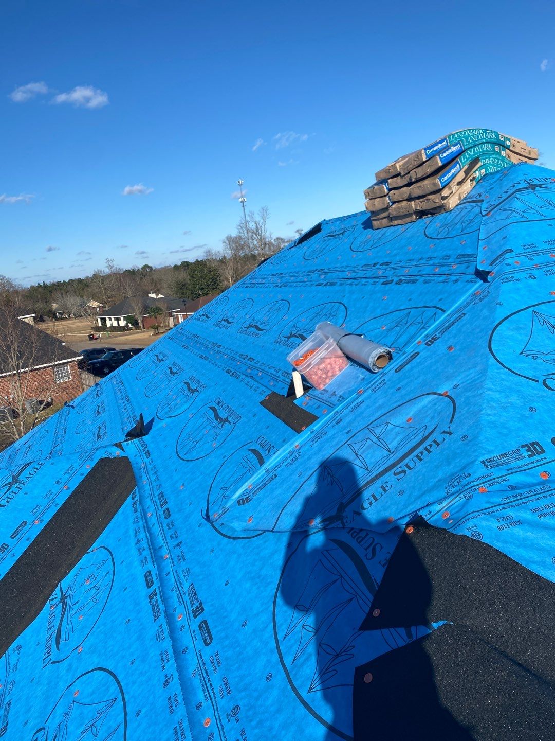 Residential Roofing Installation using Roof Replacement by American Roofing & Construction LLC