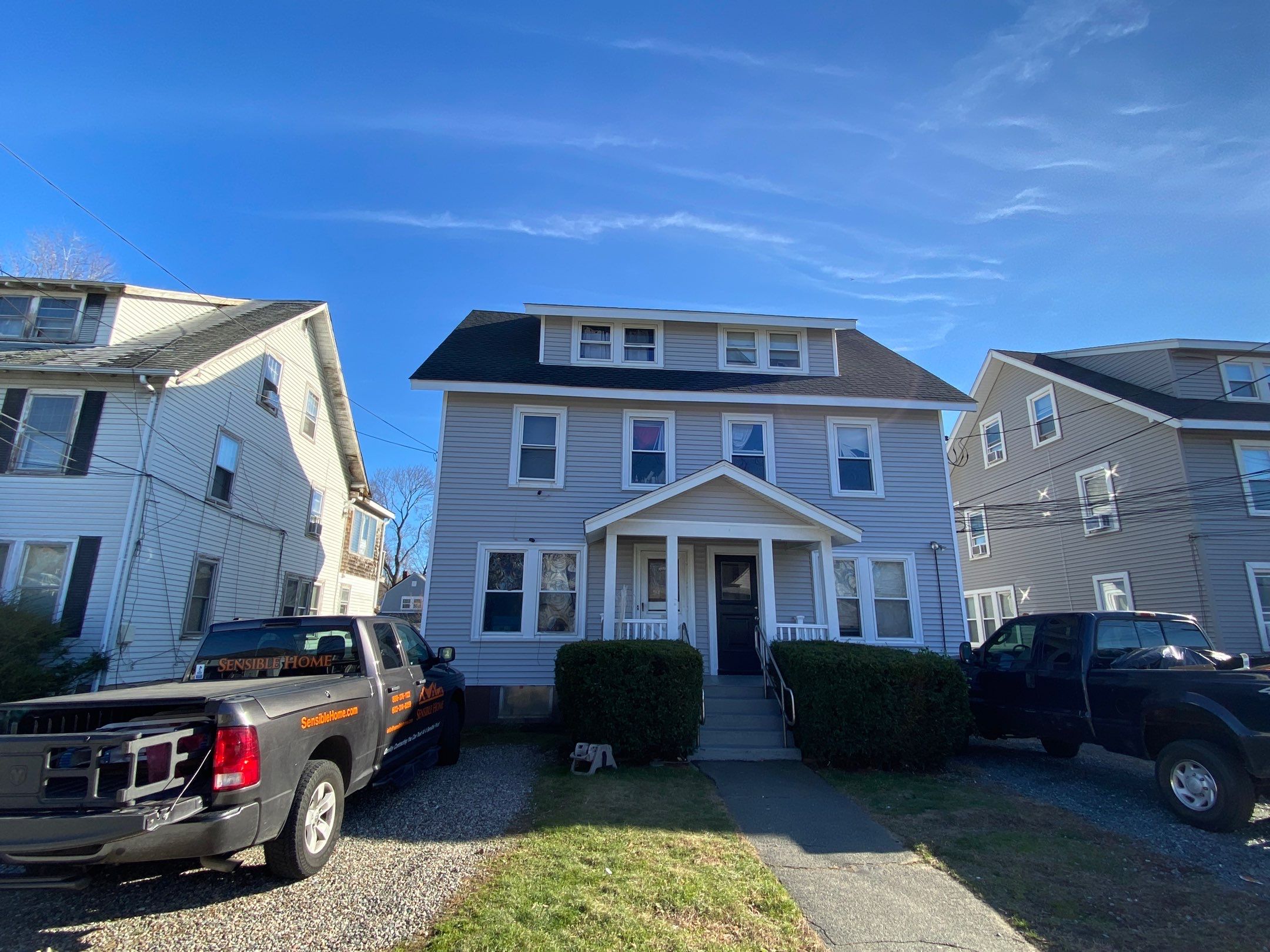 Residential Roofing Installation using GAF Timberline HDZ by Sensible Home Solutions