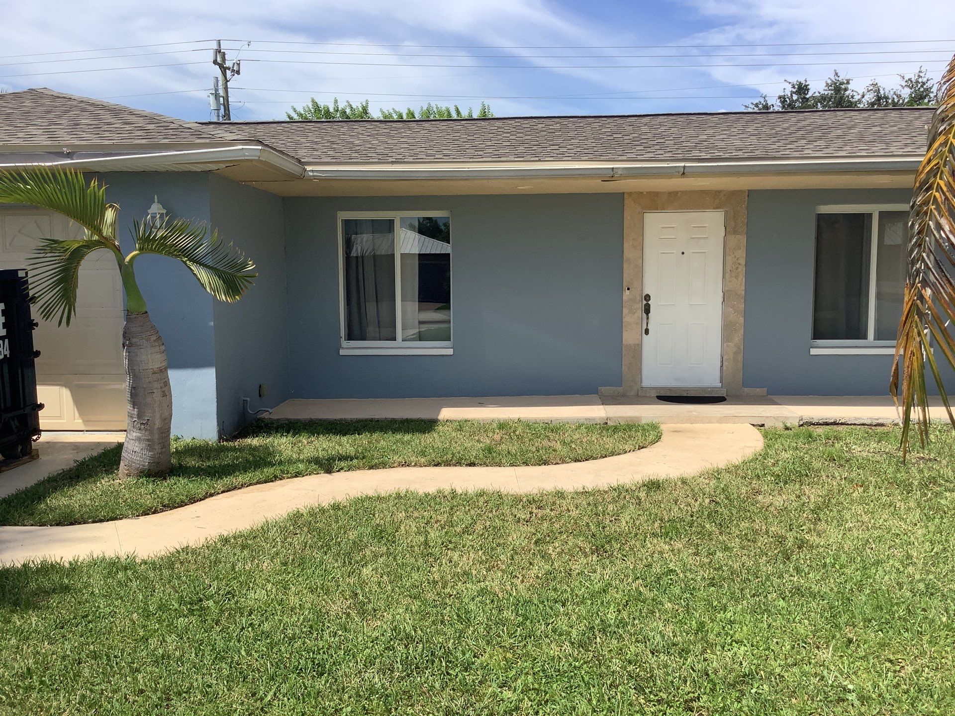 Finished Project Gutter Installation and Downspouts in Cape Coral FL by Gutter Professors