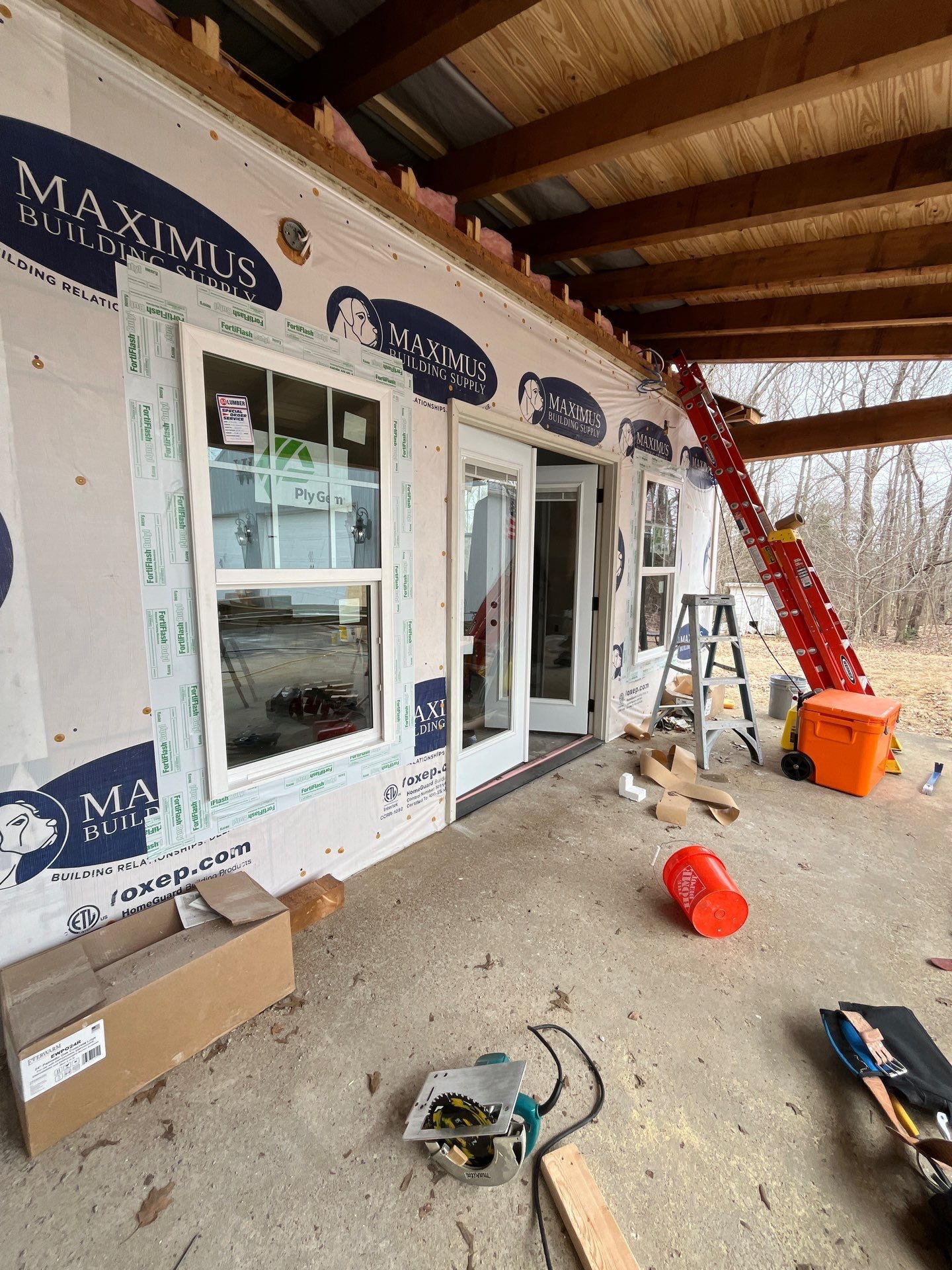 Garage Remodel And added Porch by Skilled Construction LLC