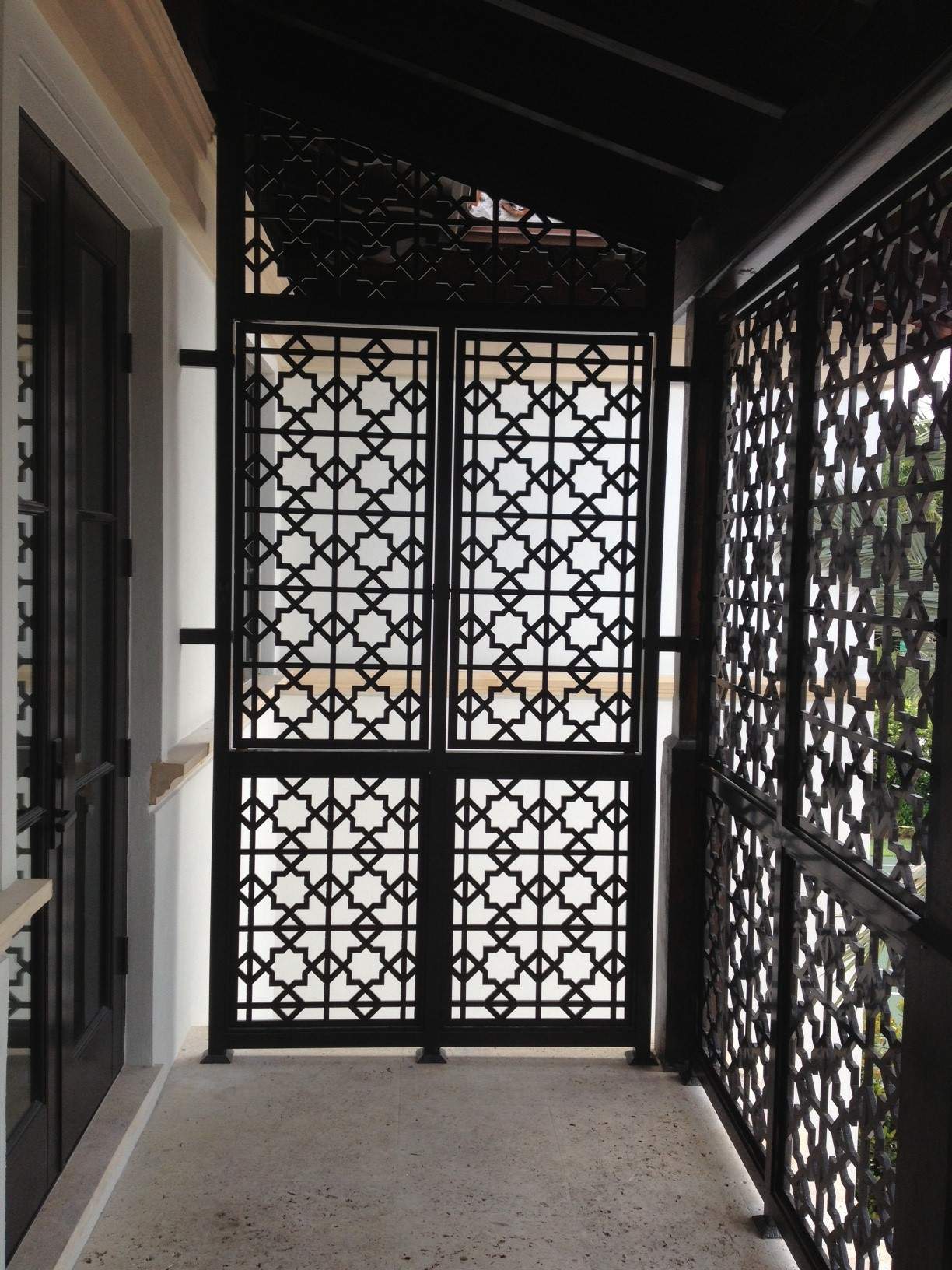 Custom Home in Miami Beach by Toledo Iron Works