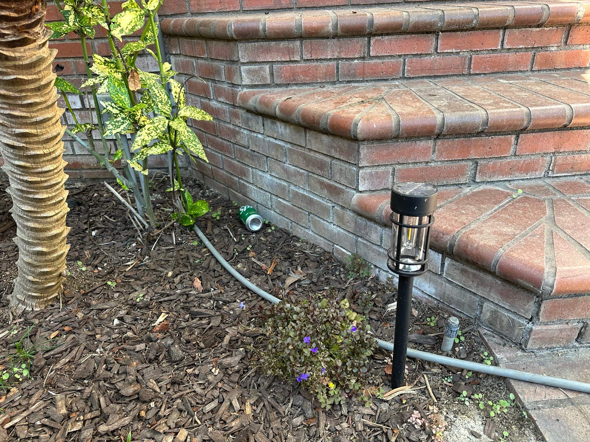 Orange County Clay Tile Roof Soft Wash on Unwalkwable Roof by Property Cleaning Experts