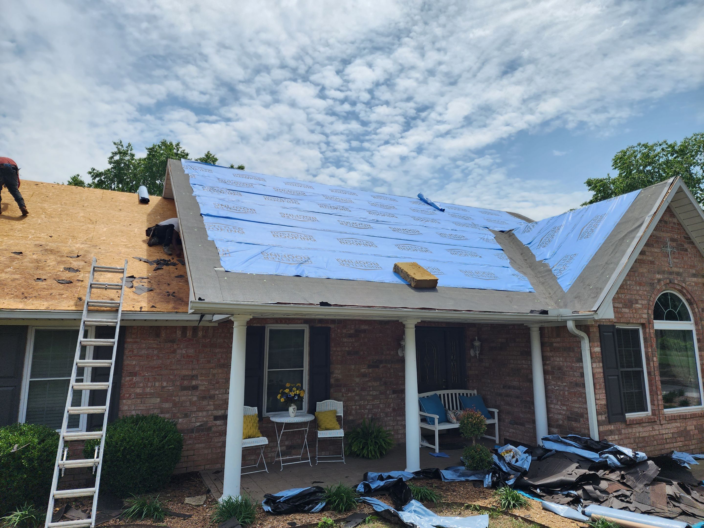 Residential Shingle Reroof using Malarkey Vista by Hostetler Roofing