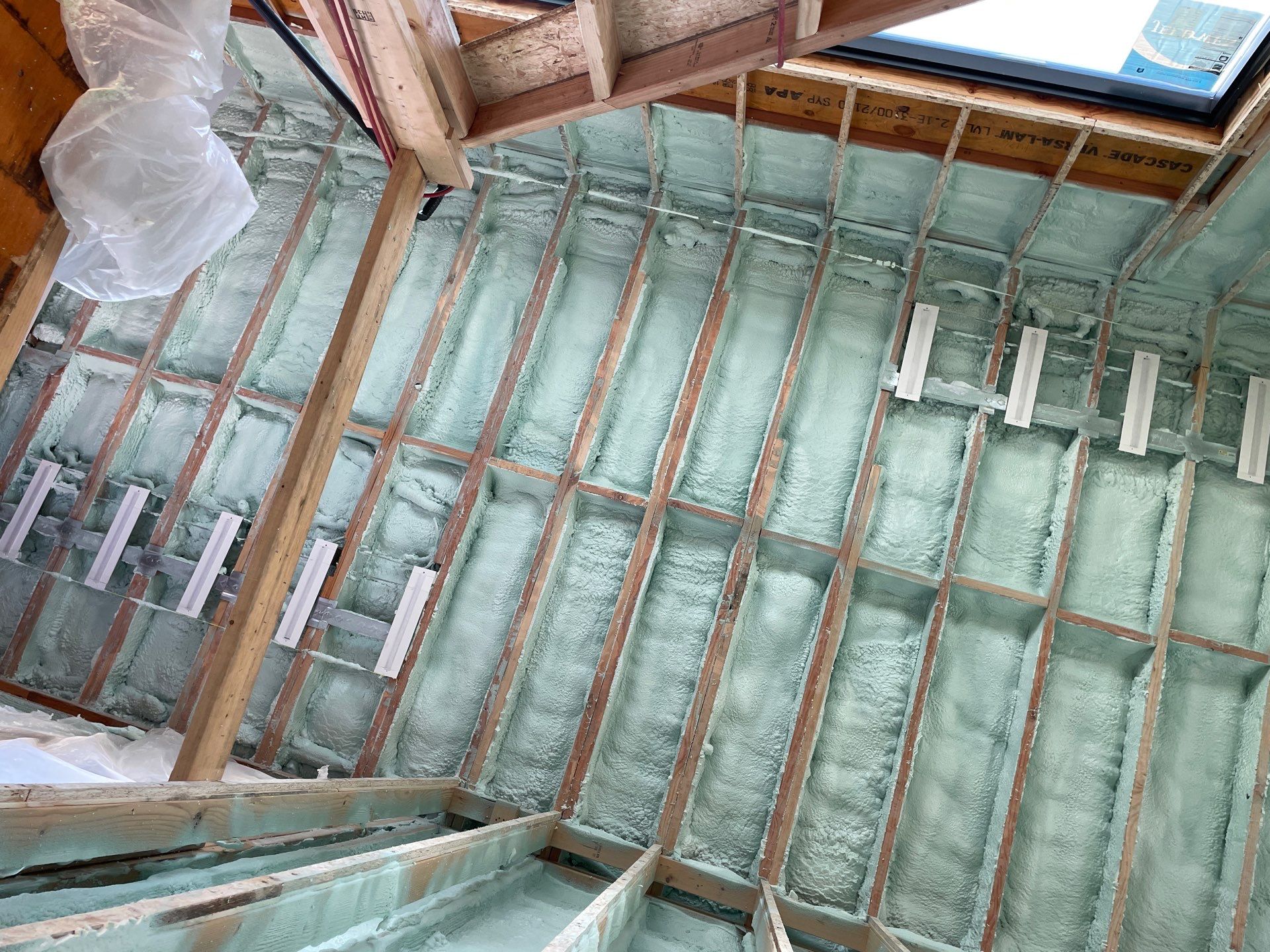New Construction using Closed Cell Spray Foam by NYS Foam & Energy