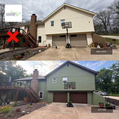 From Bold Red to Refreshing Green in Bucyrus – Yes, You Can Paint Vinyl!