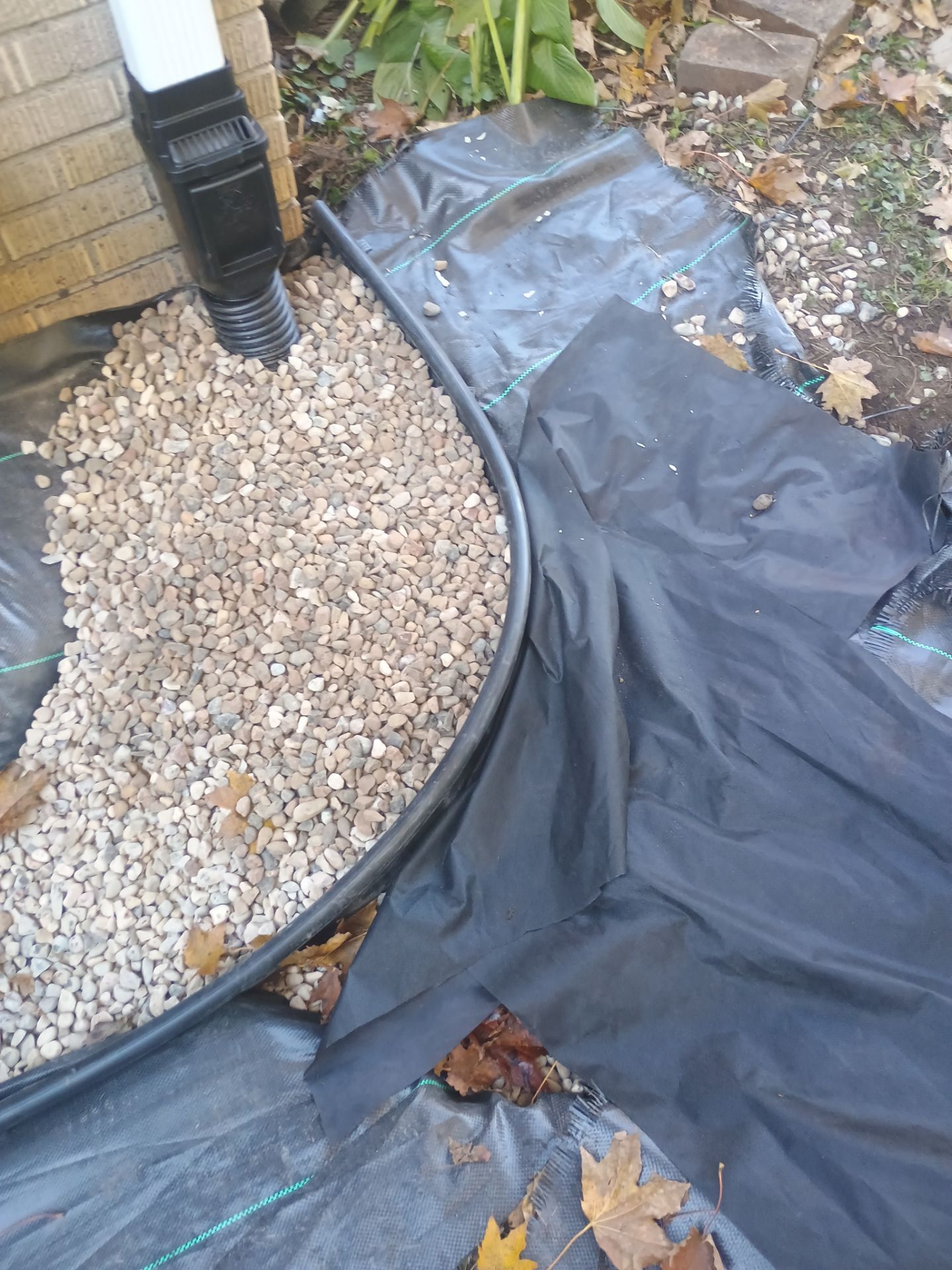 A French Drain for Jeniffer by Waterproofing Northeast