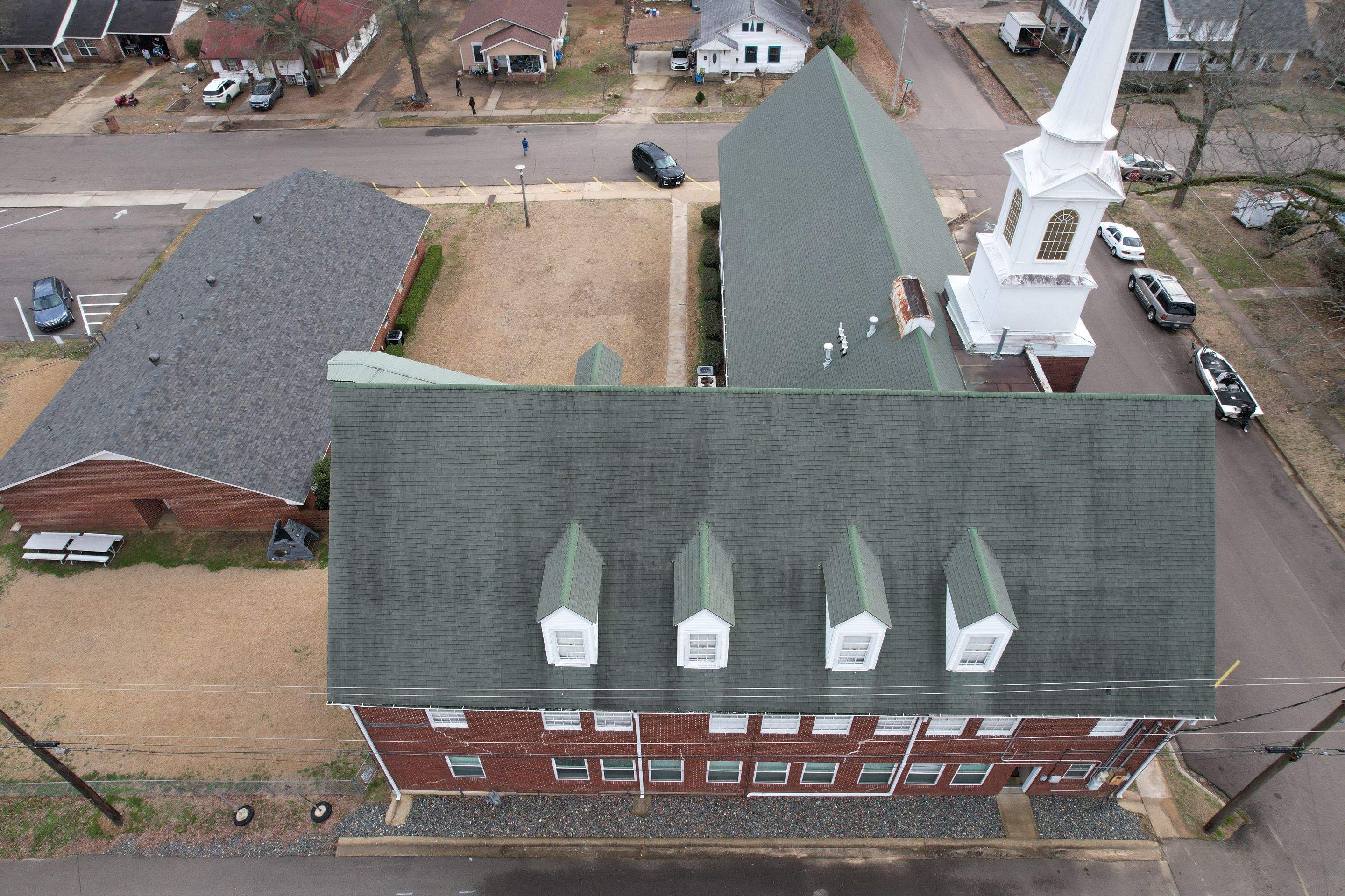 Church Reroof: 40 Year Impact Rated Architectural Shingles by Hostetler Roofing