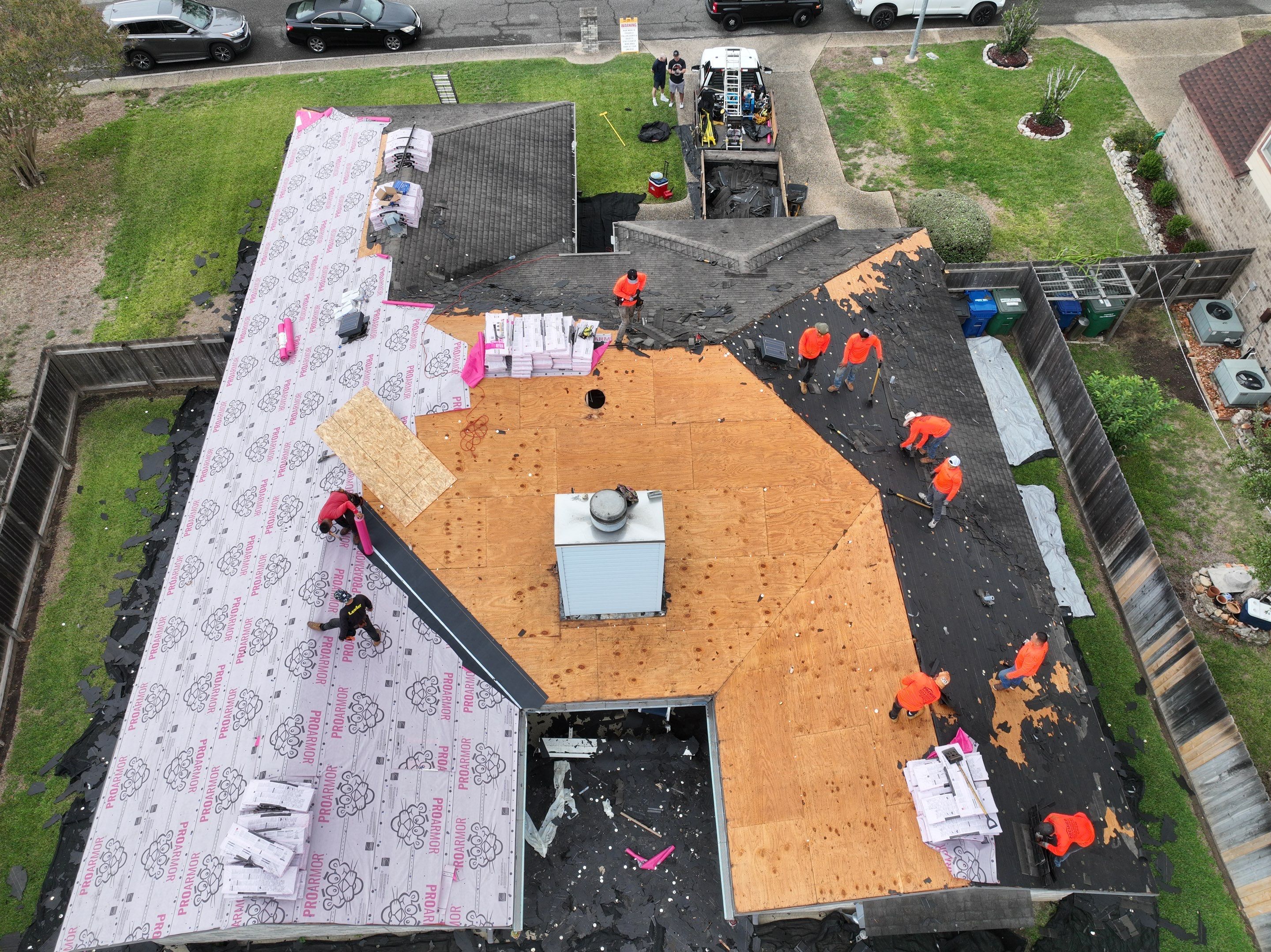 Roof Replacement in San Antonio, Texas by Premier Roofing and Contracting