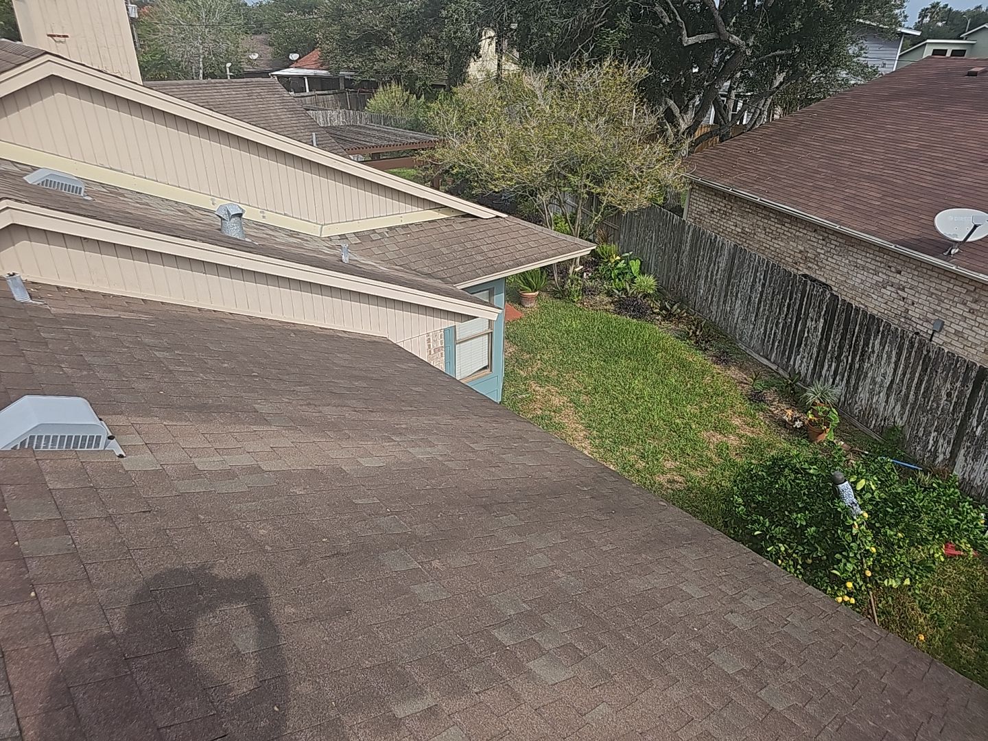Residential Roofing Installation using GAF HDZ Weathered Wood by Lighthouse Roofing