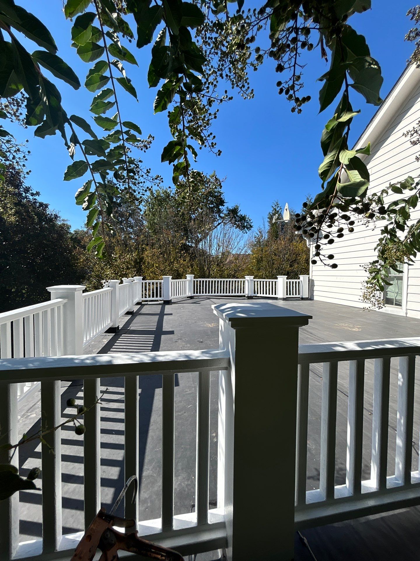 McLean - Residential Flat Roof Replacement with Carlisle Syntec EPDM by RM Banning, Inc.