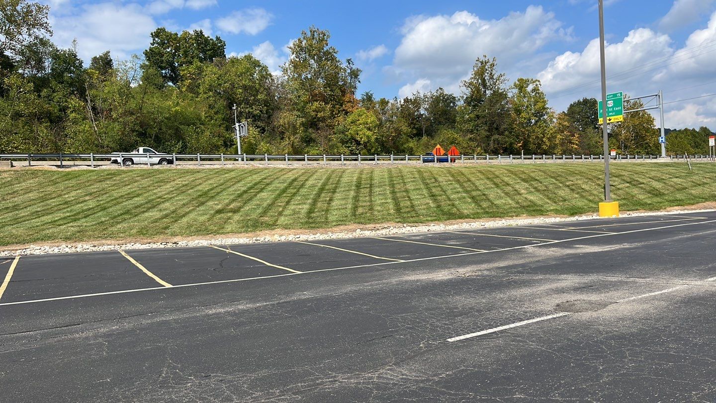 Lawn Mowing using Lawn mower by GrassBusters, Inc.