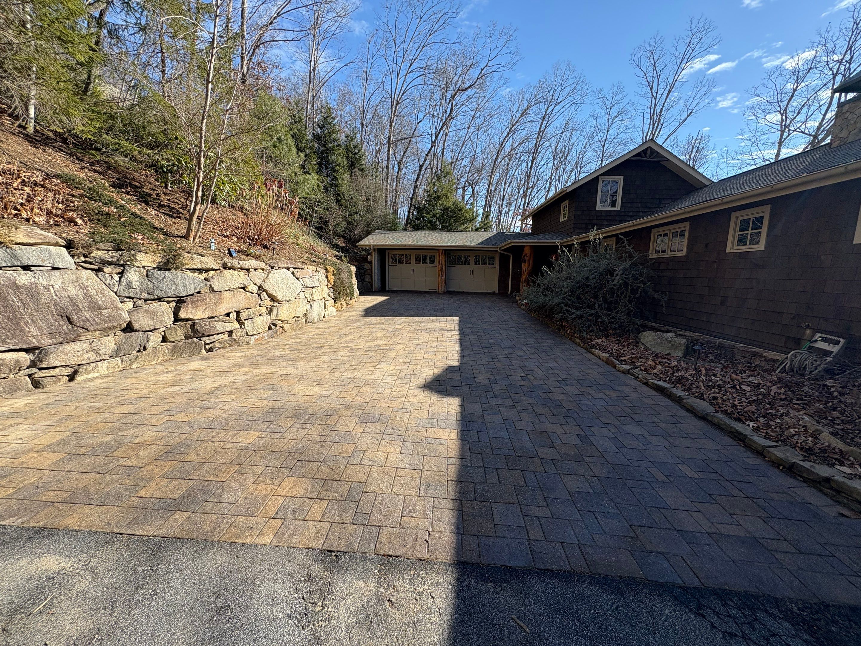 Paver Driveway using Concrete Sealant by DuraSeal