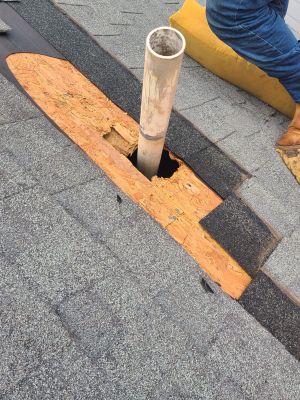 Hail Damage using Owen's Corning Duration (Lifetime) Shingles