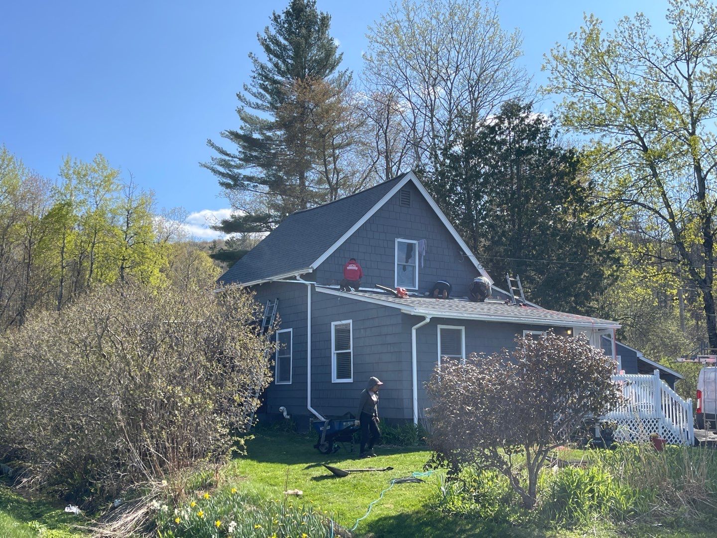 Residential Roofing Installation using GAF Timberline HDZ by Sensible Home Solutions