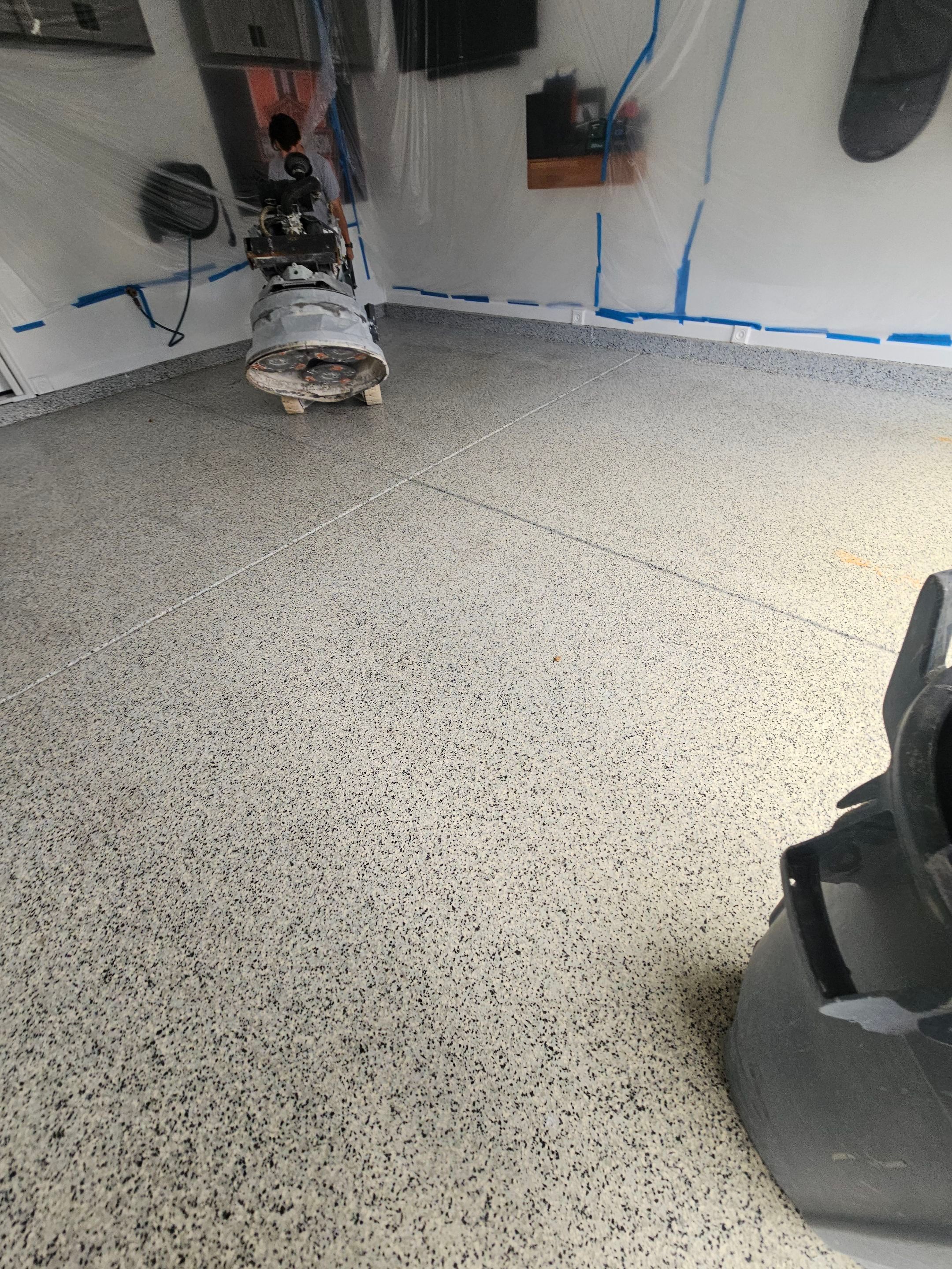 Wombat Garage Floor by Level 10 Coatings