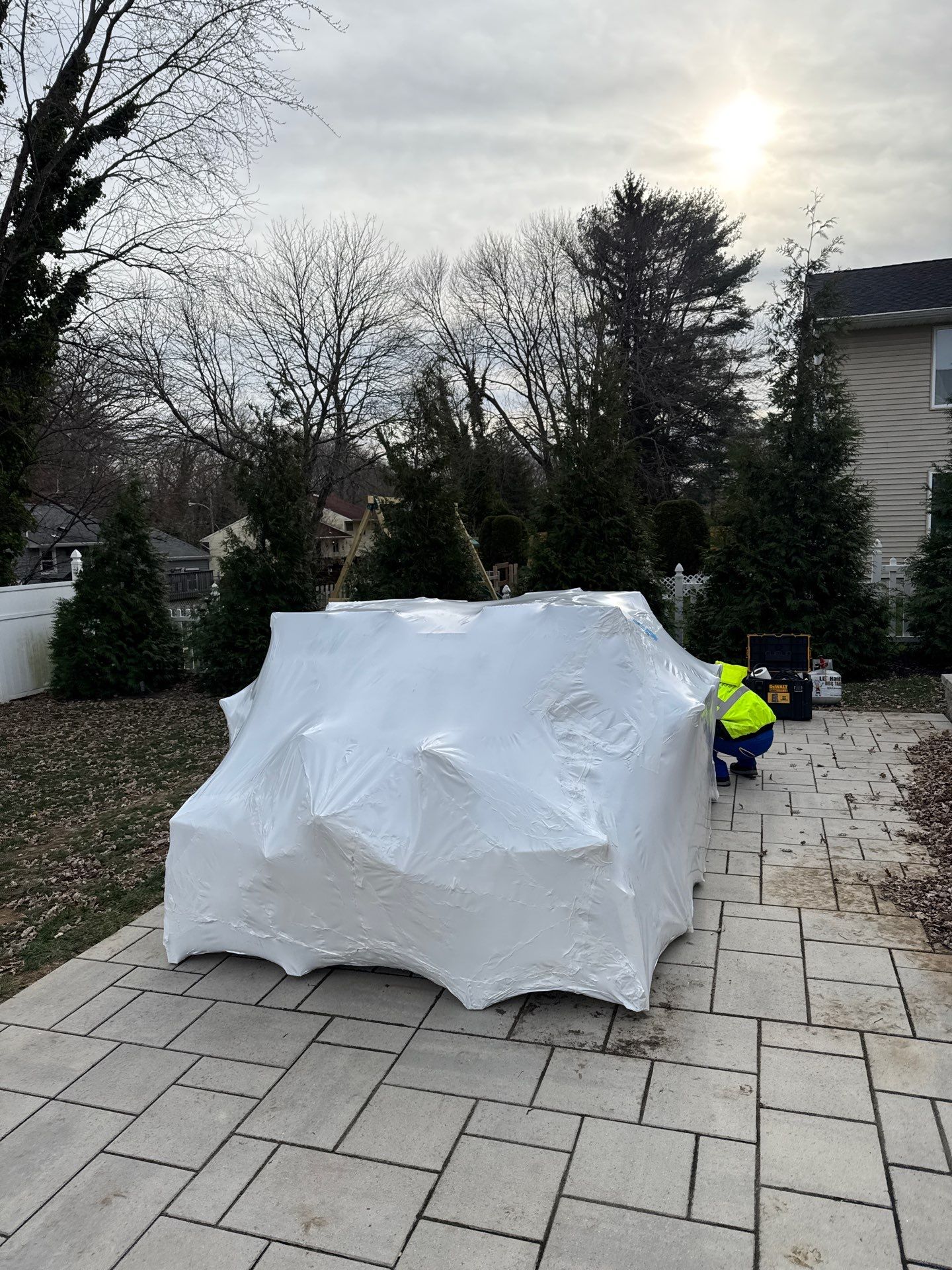 Shrink Wrapping in Red Bank, NJ by Clearview Washing