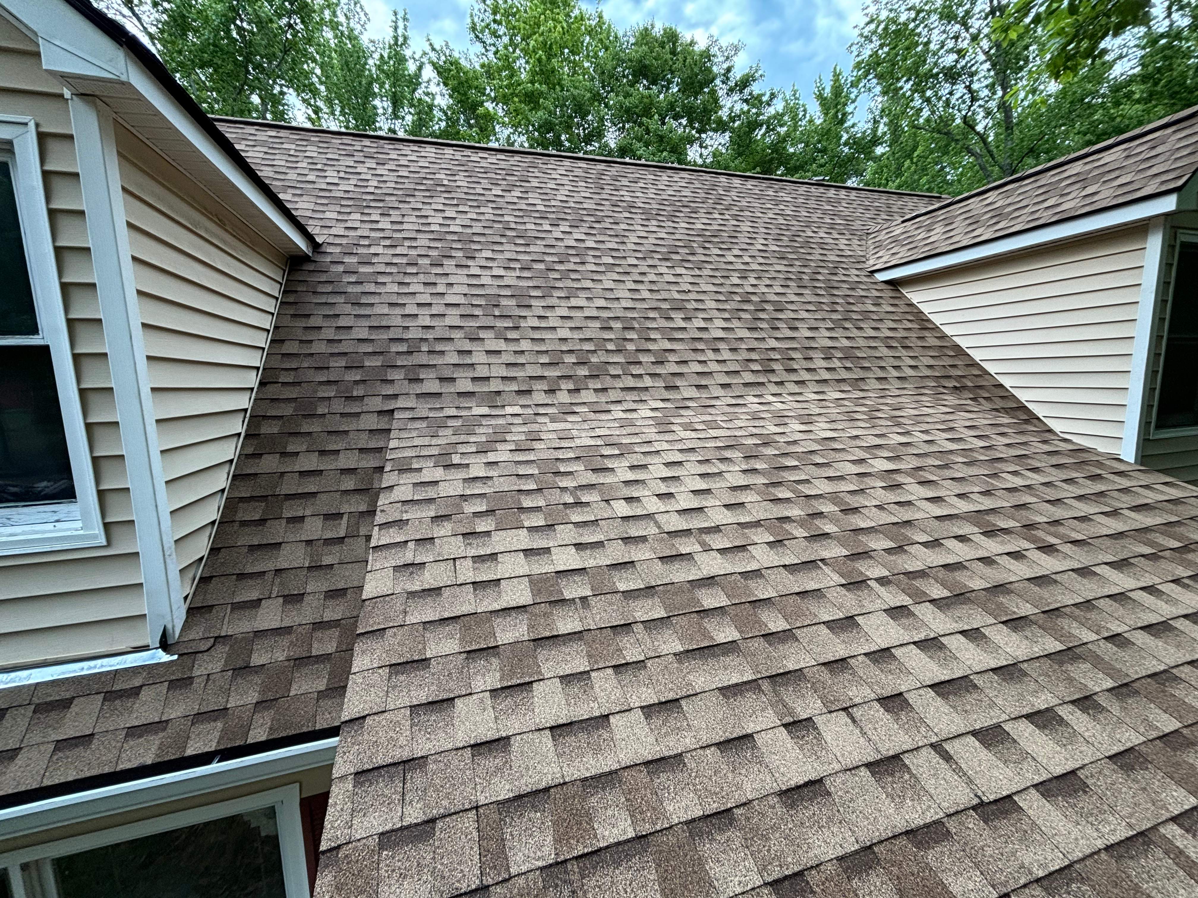 Roof Replacement and cover porch by Deerfield Roofing LLC