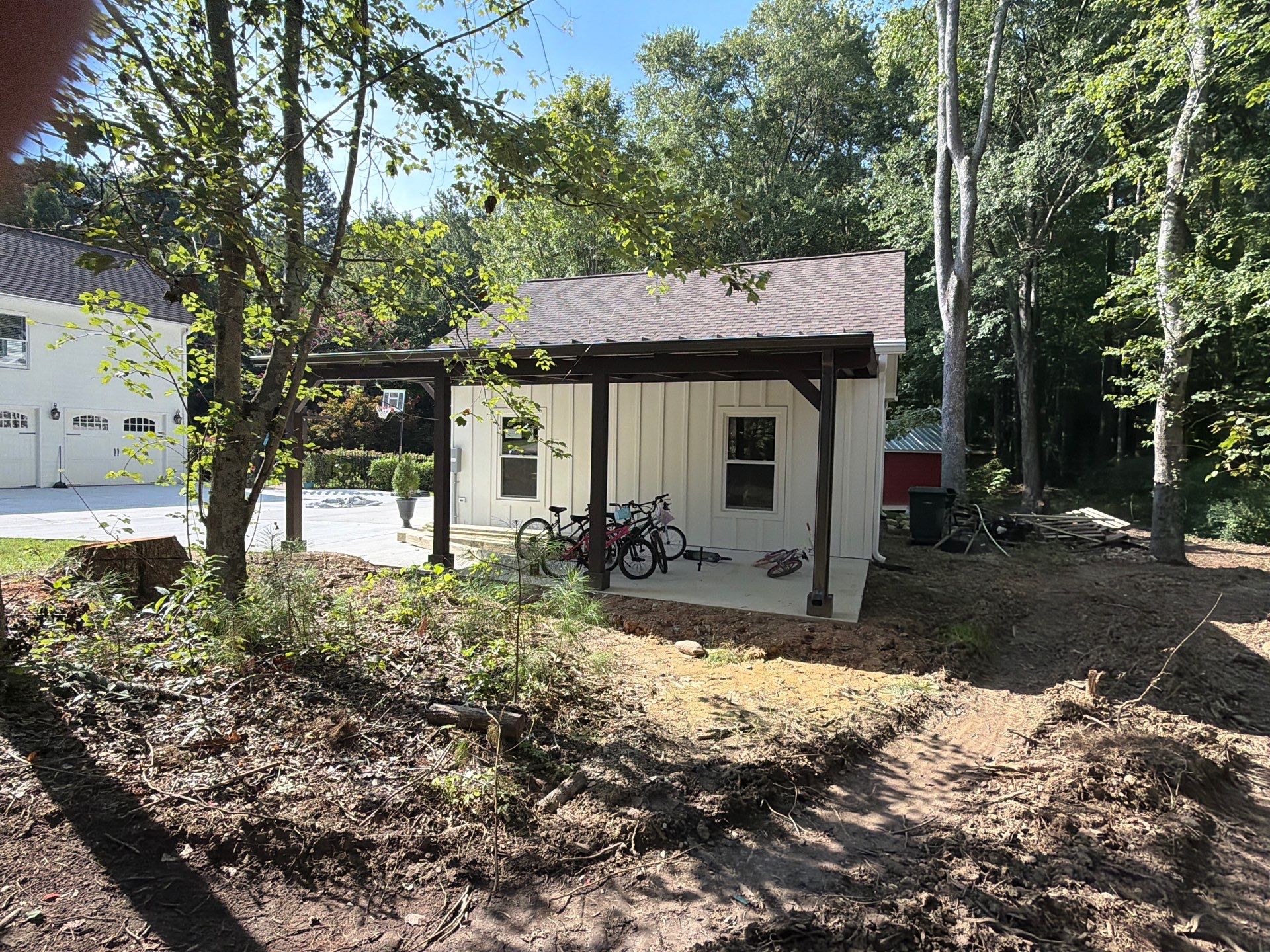 Custom Timber Carport and Pergola Addition in Powder Springs by Swift Home Renovations