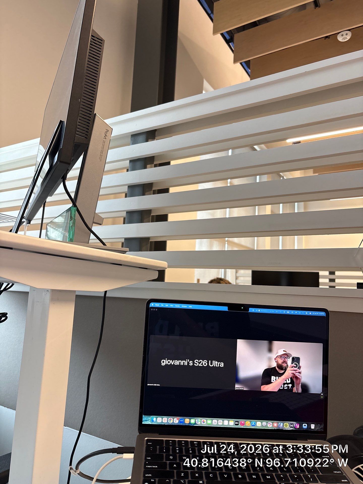 Modern Workspace Setup and Office Interior in Lincoln by CompanyCam Sales Demo
