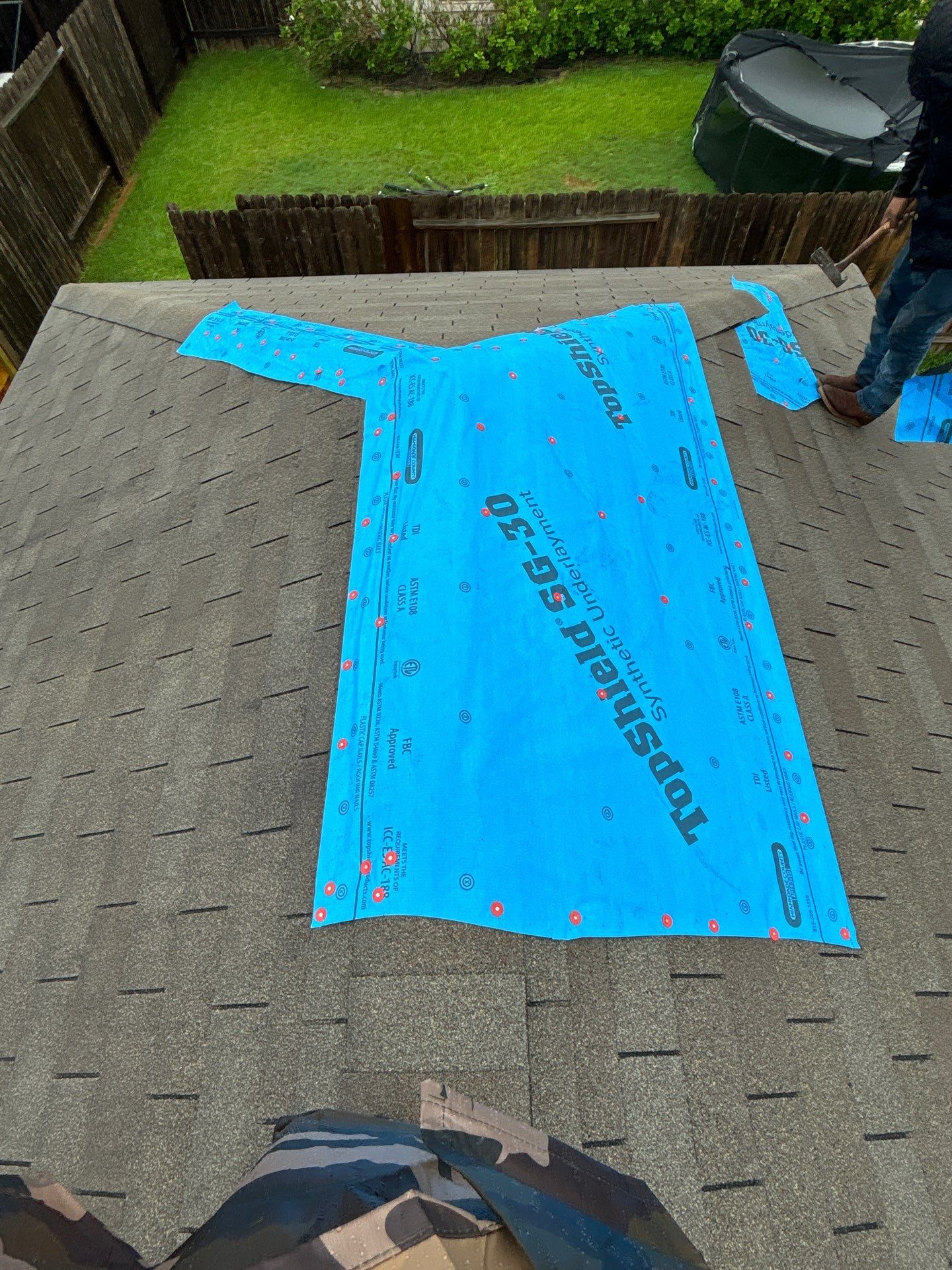 Residential Roofing Repair using Owen's Corning Duration (Lifetime) Shingles by Roof Repair Company