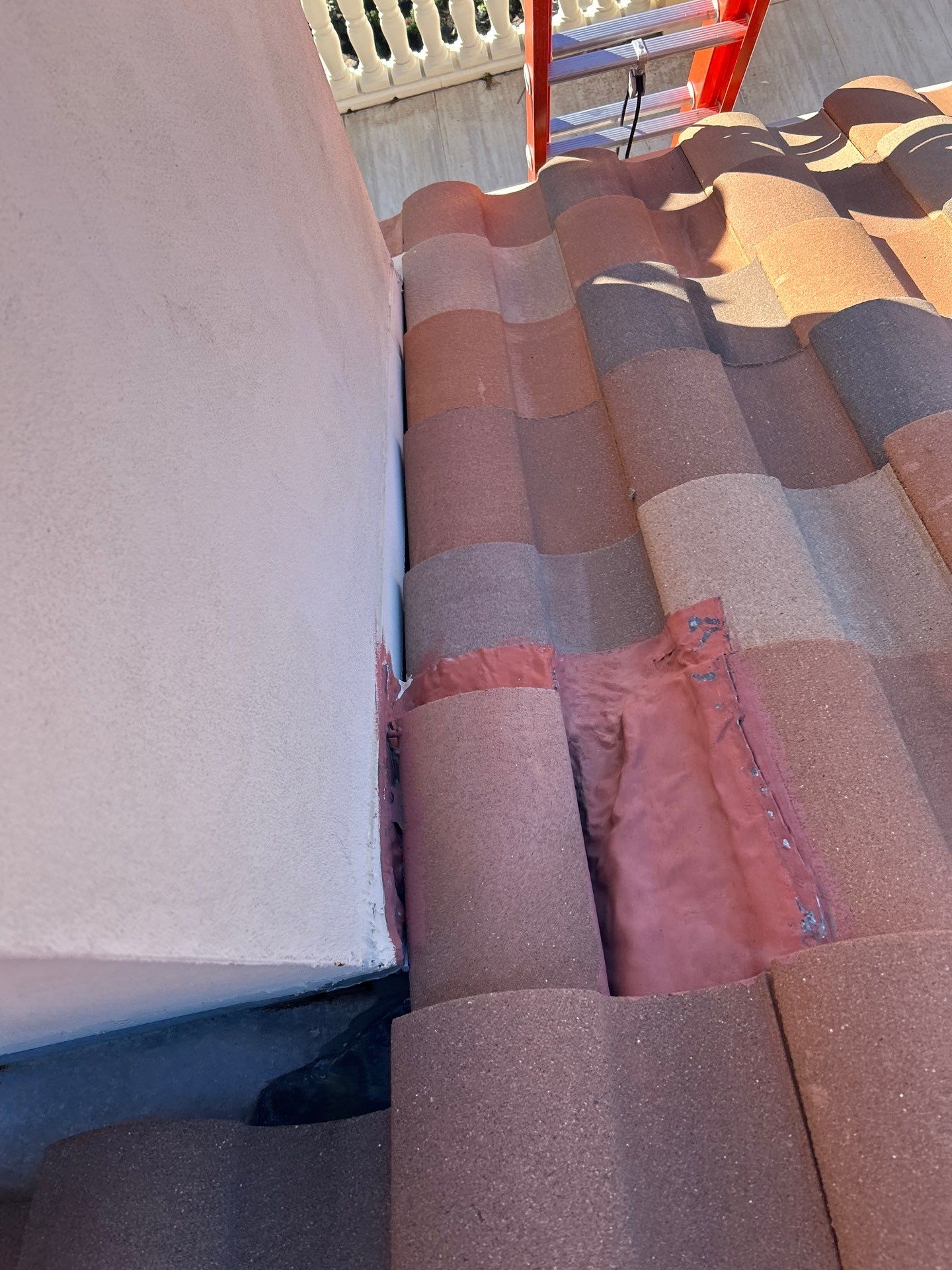 Residential Roofing Repair using tile by Roof Repair Services LLC