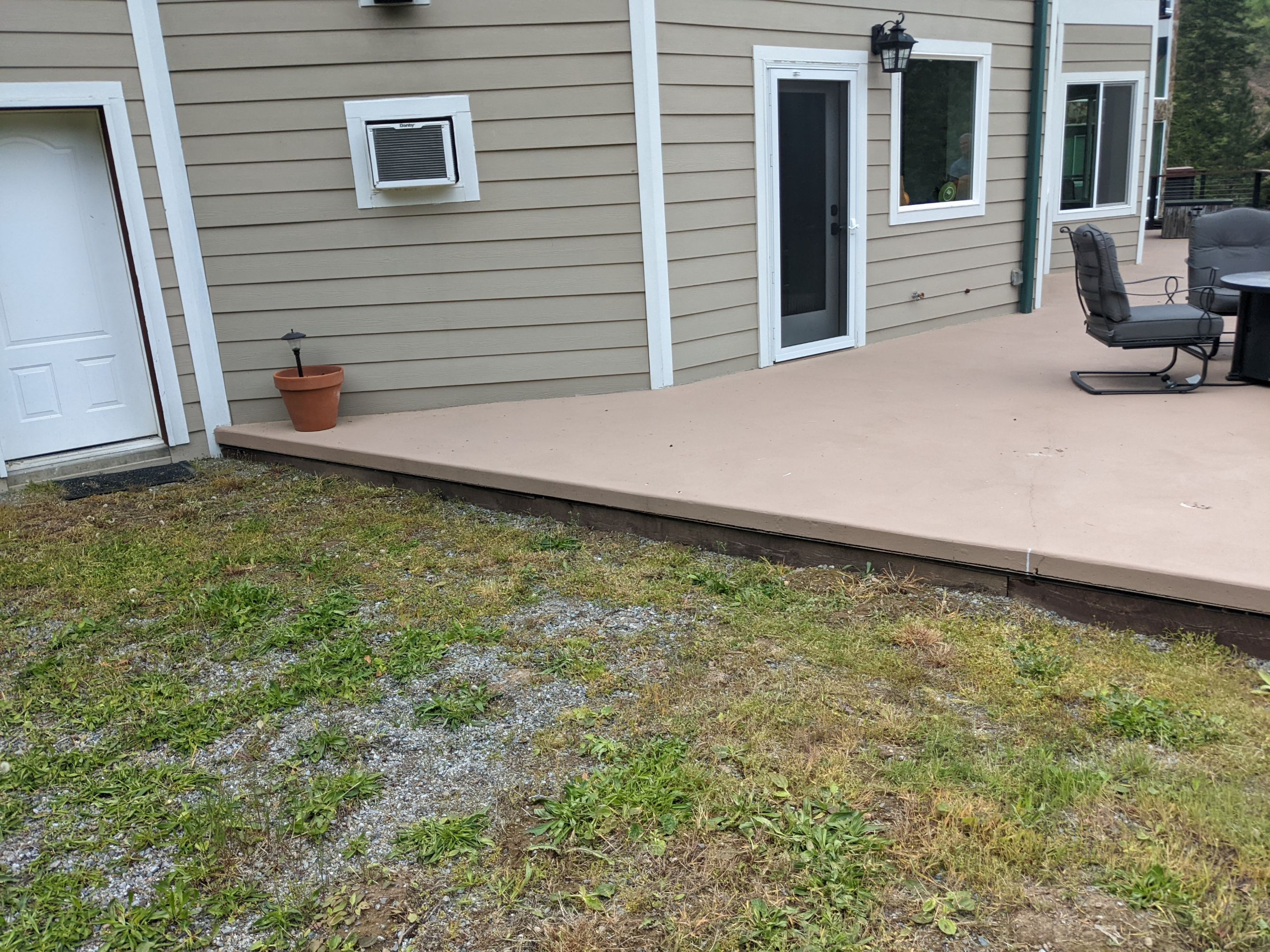 Patio Transformation using Greystone 1/8" by Croc Coatings, LLC