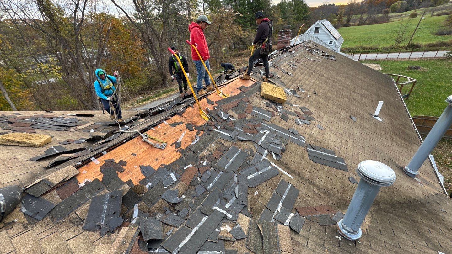 Full Roof Replacement with GAF Roofing System & New Gutters – Duplex Home by Sensible Home Solutions