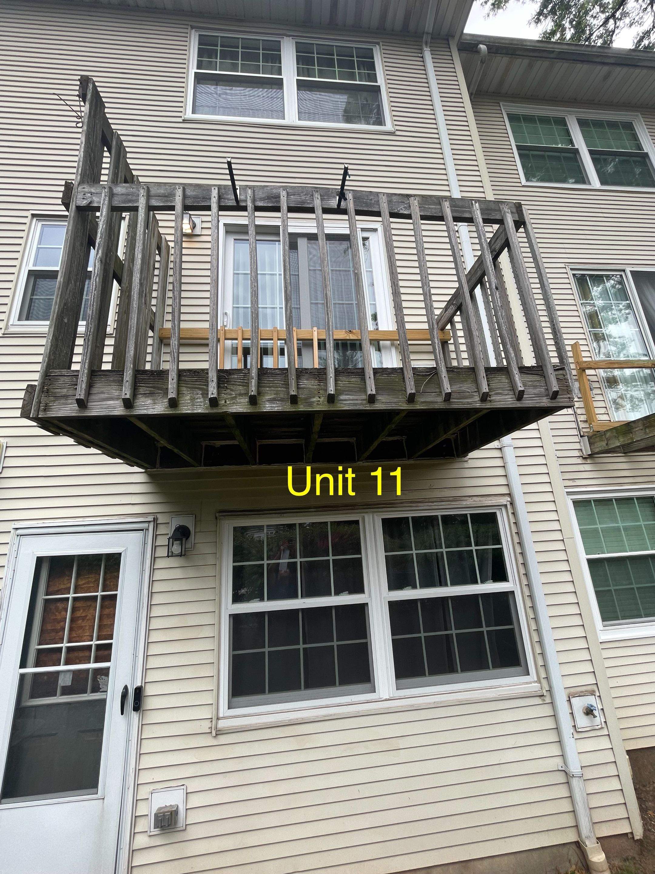 Condo Project Deck Replacement by deck guardian