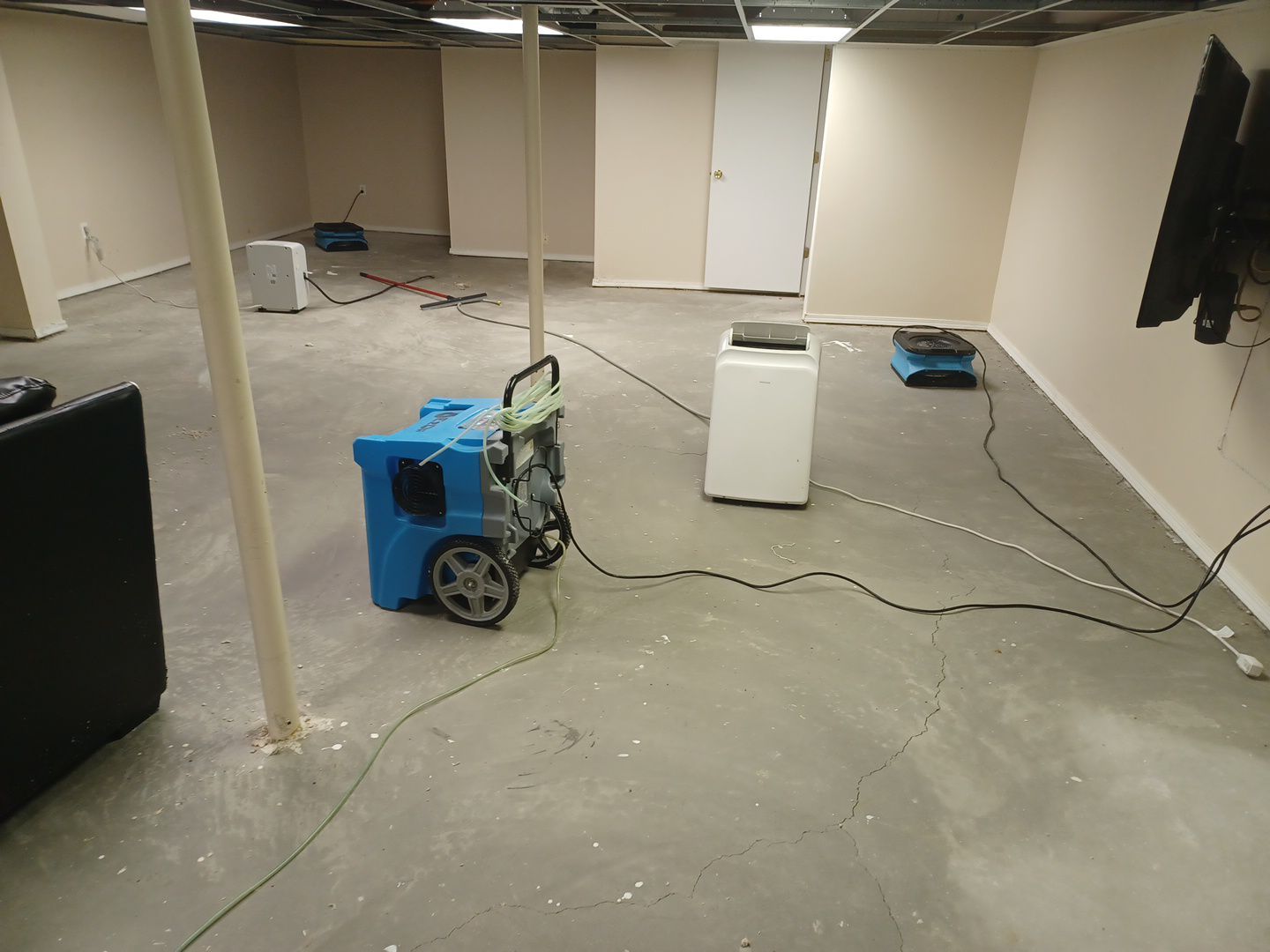 Project in Commerce Twp by EzDry Water Mitigation & Property Restoration