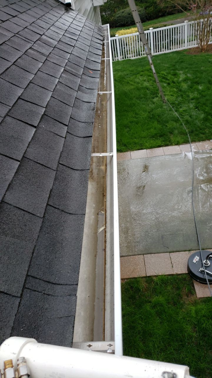 House Wash using cleaner by Power Wash Masters LLC