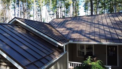 Mechanically Seamed Standing Seam Metal Roof Installation – Angola, IN