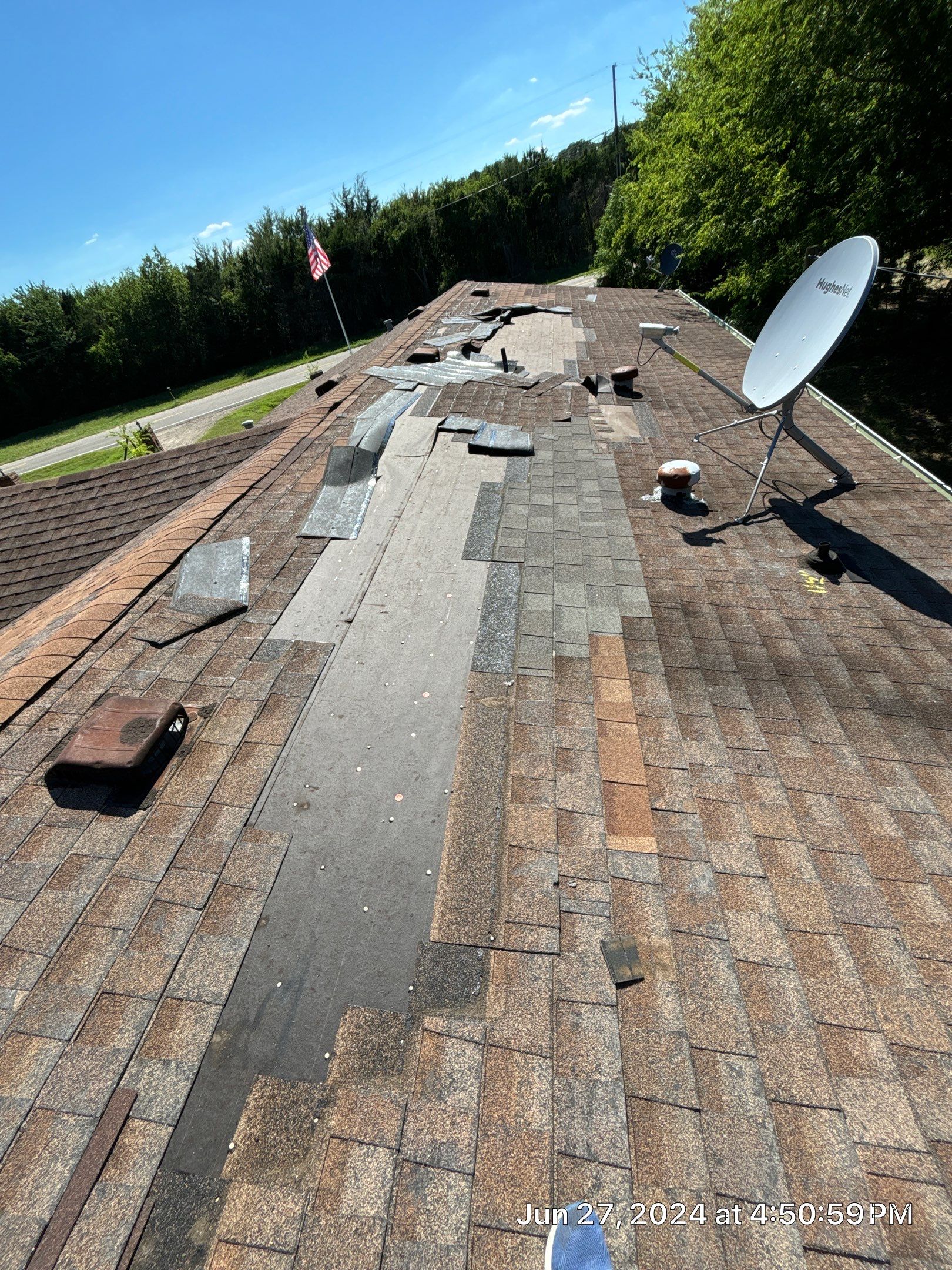 Reroof For Retired Vet by Berry Good Roofing