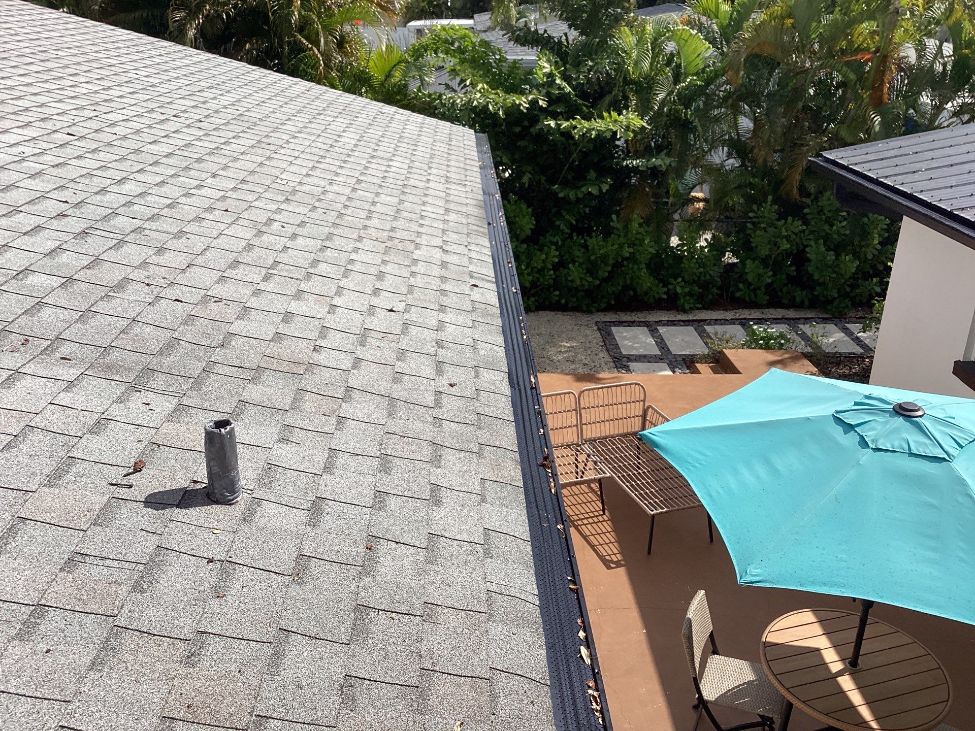 Black Gutter Guard Gutter Installation in Fort Myers FL by Gutter Professors