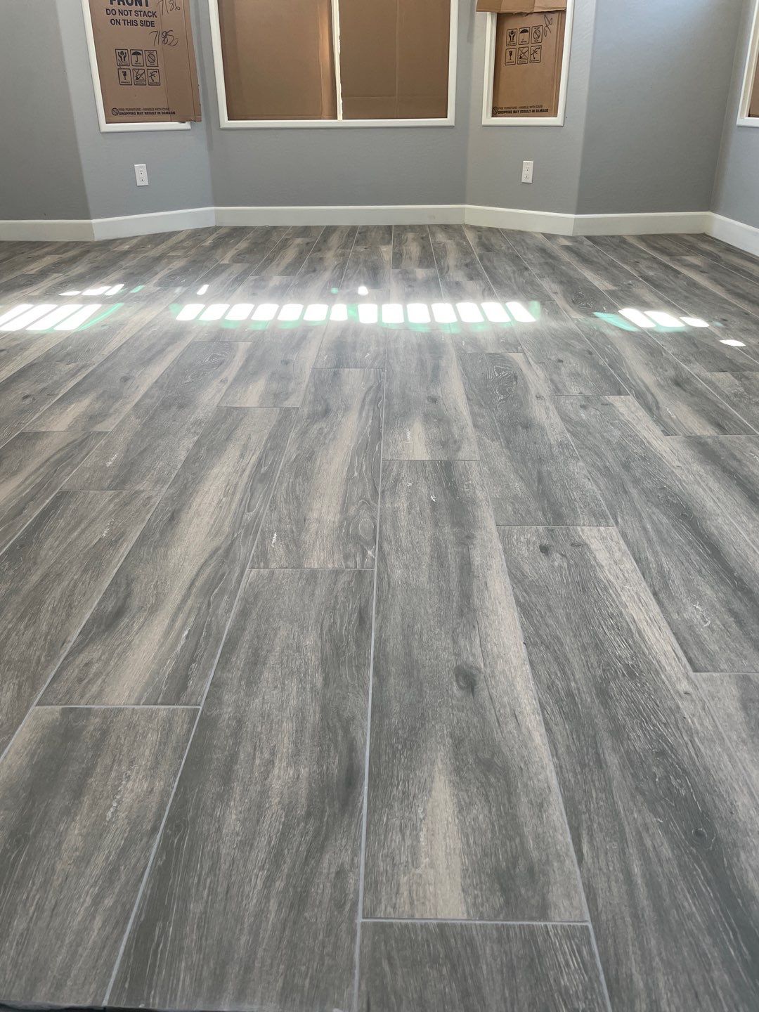 Home Remodel Using Multiple Materials  by Footprints Floors of Chandler 