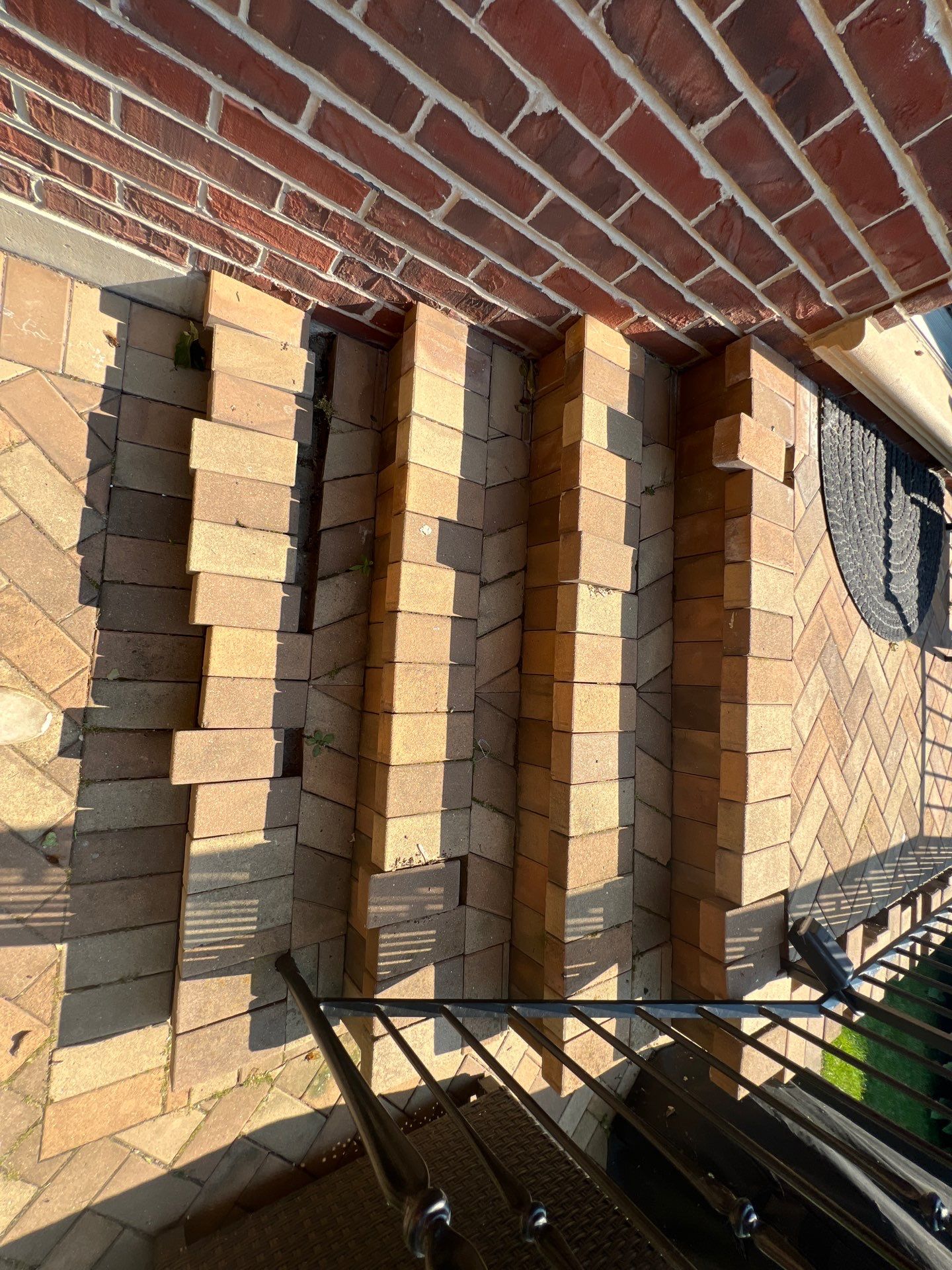 brick paver repair  using Structure bond Techniseal by Northern Power Washing LLC.