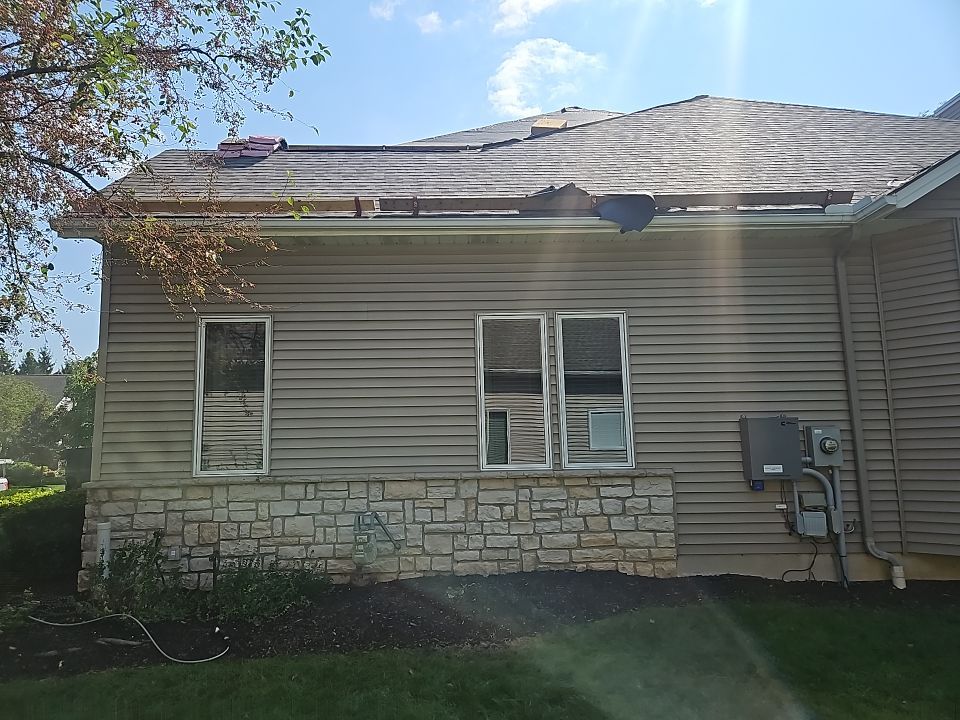 Residential Roof Replacement using Owens Corning Duration Driftwood by Absolute Roofing and Construction